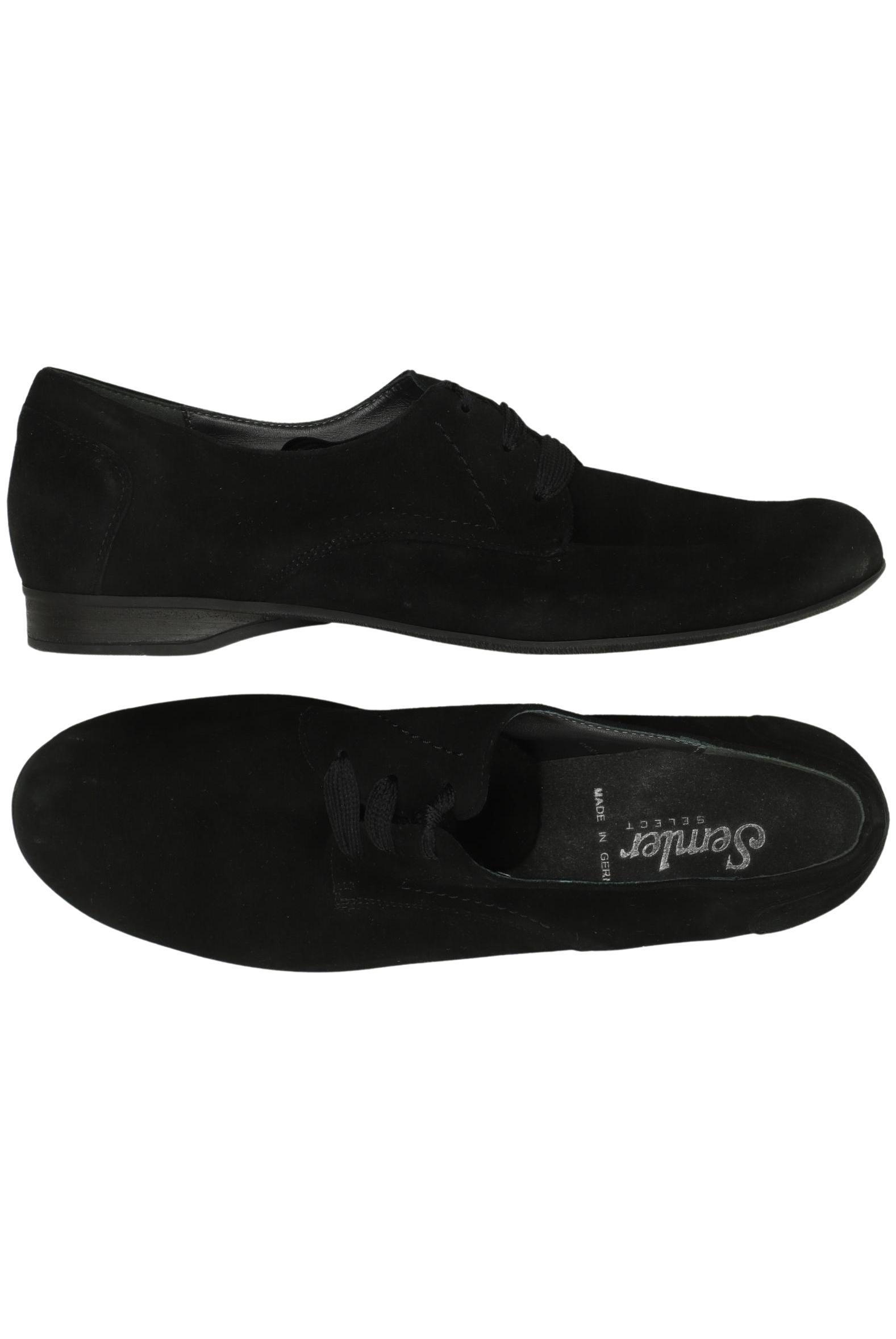 

Semler Damen Halbschuh, schwarz, Gr. 6.5