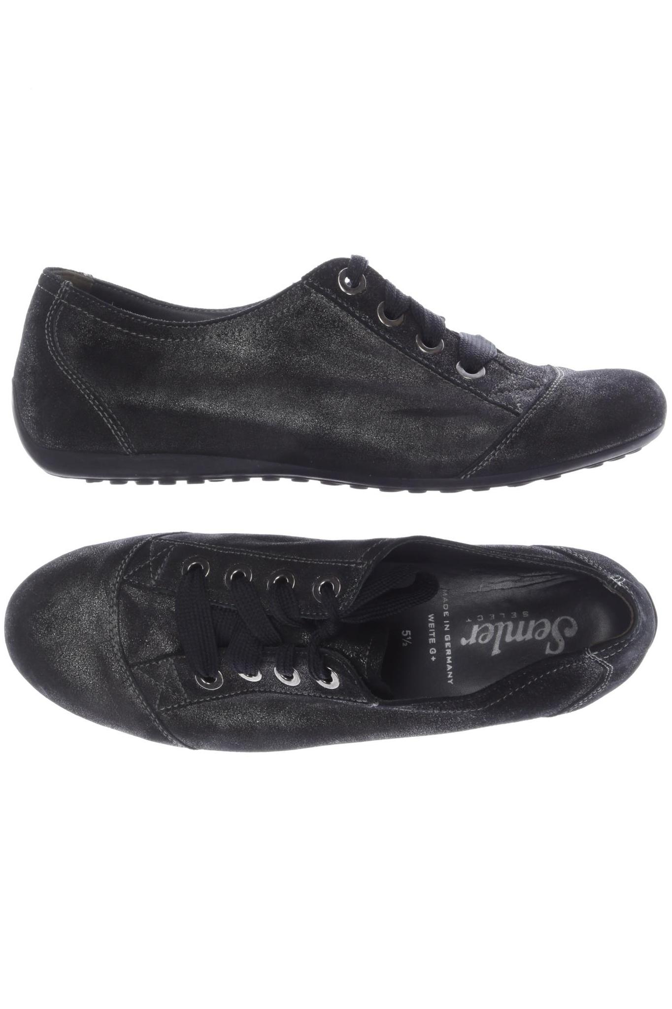 

Semler Damen Halbschuh, schwarz, Gr. 5.5