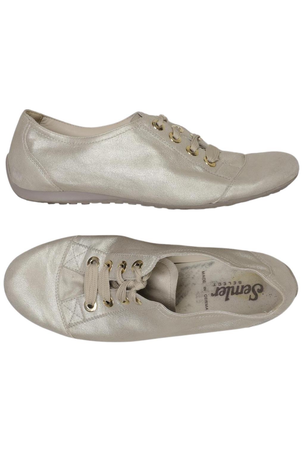 

Semler Damen Halbschuh, silber, Gr. 4.5