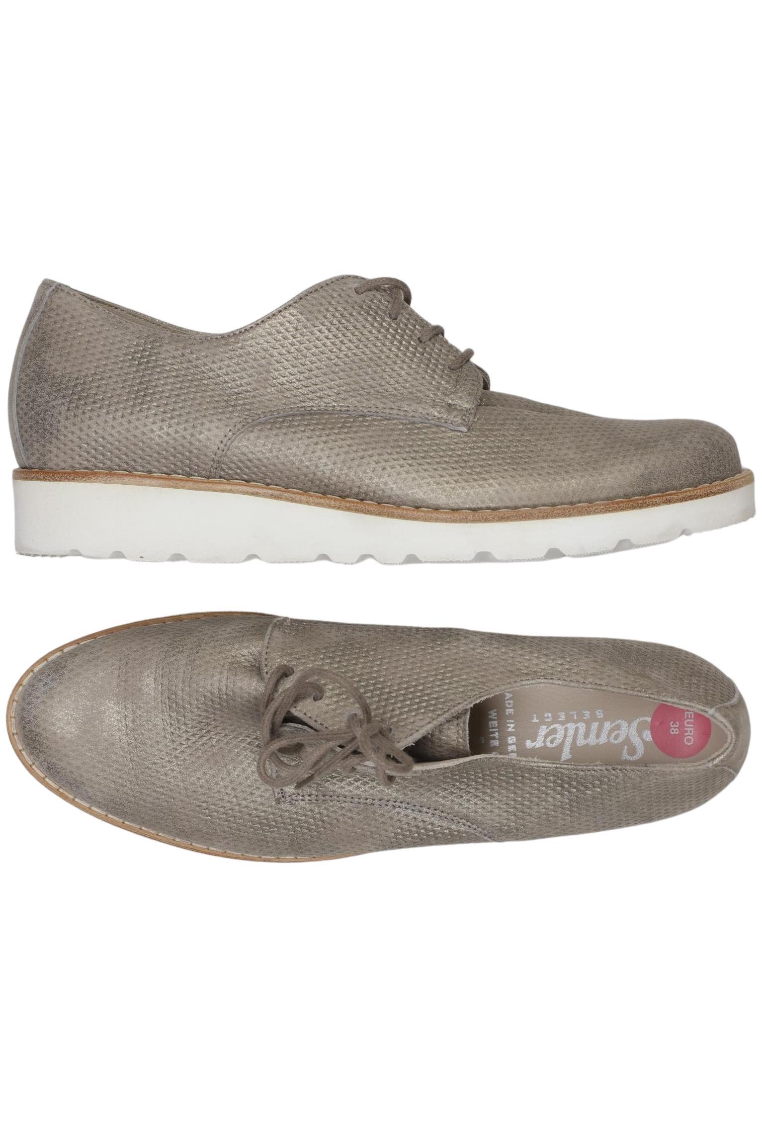 

Semler Damen Halbschuh, beige, Gr. 5