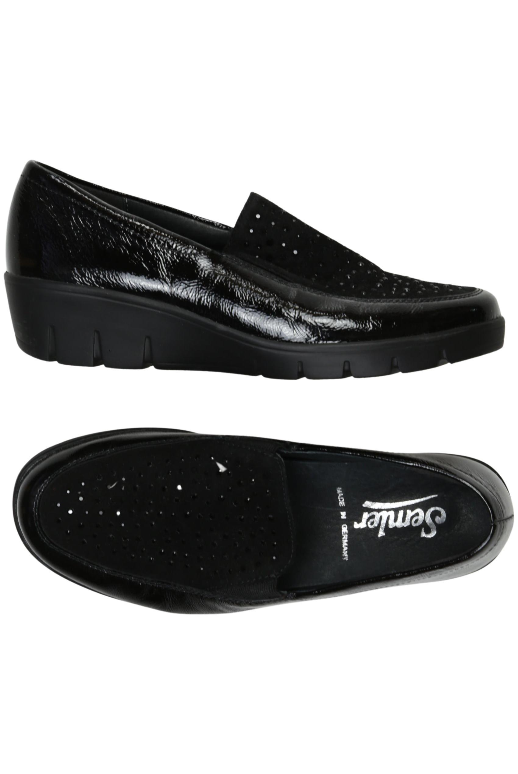 

Semler Damen Halbschuh, schwarz, Gr. 5