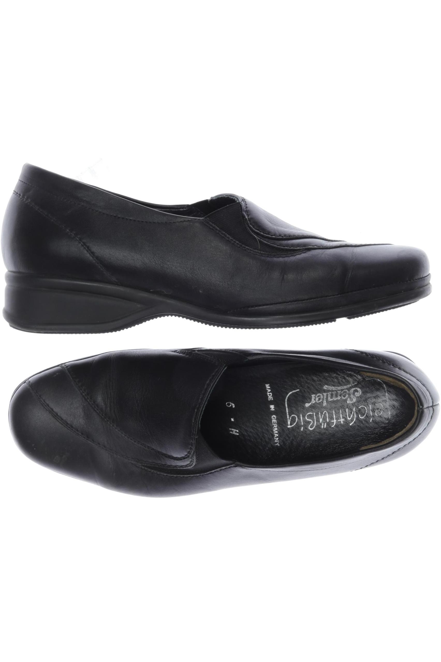 

Semler Damen Halbschuh, schwarz, Gr. 6