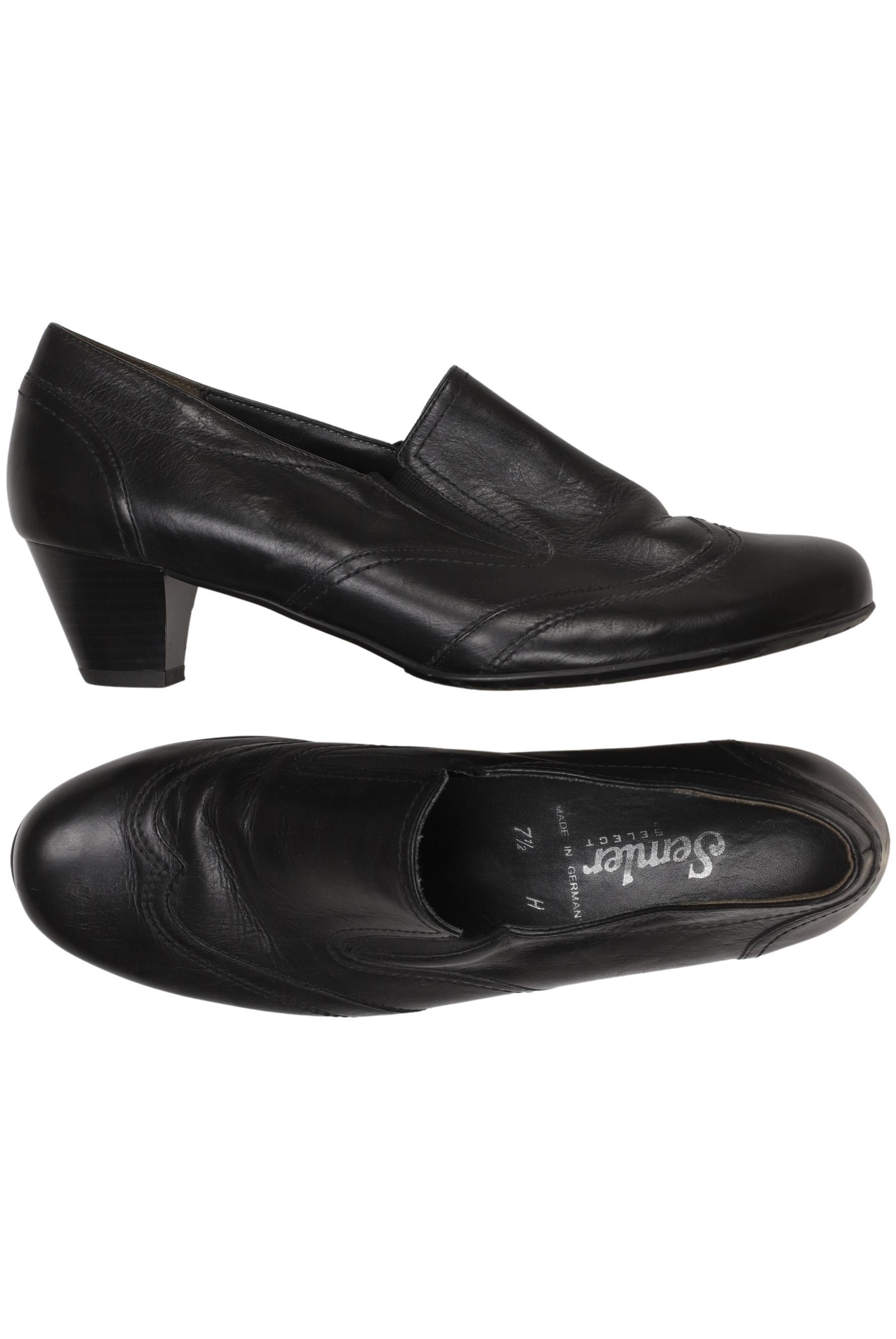 

Semler Damen Halbschuh, schwarz, Gr. 7.5