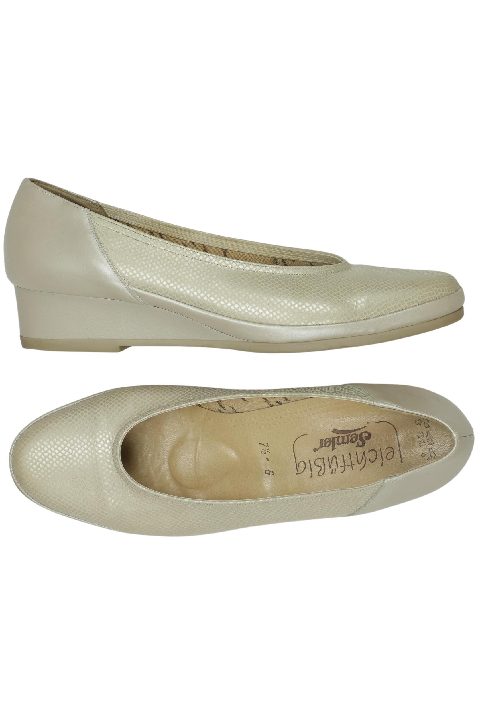 

Semler Damen Pumps, beige, Gr. 7.5