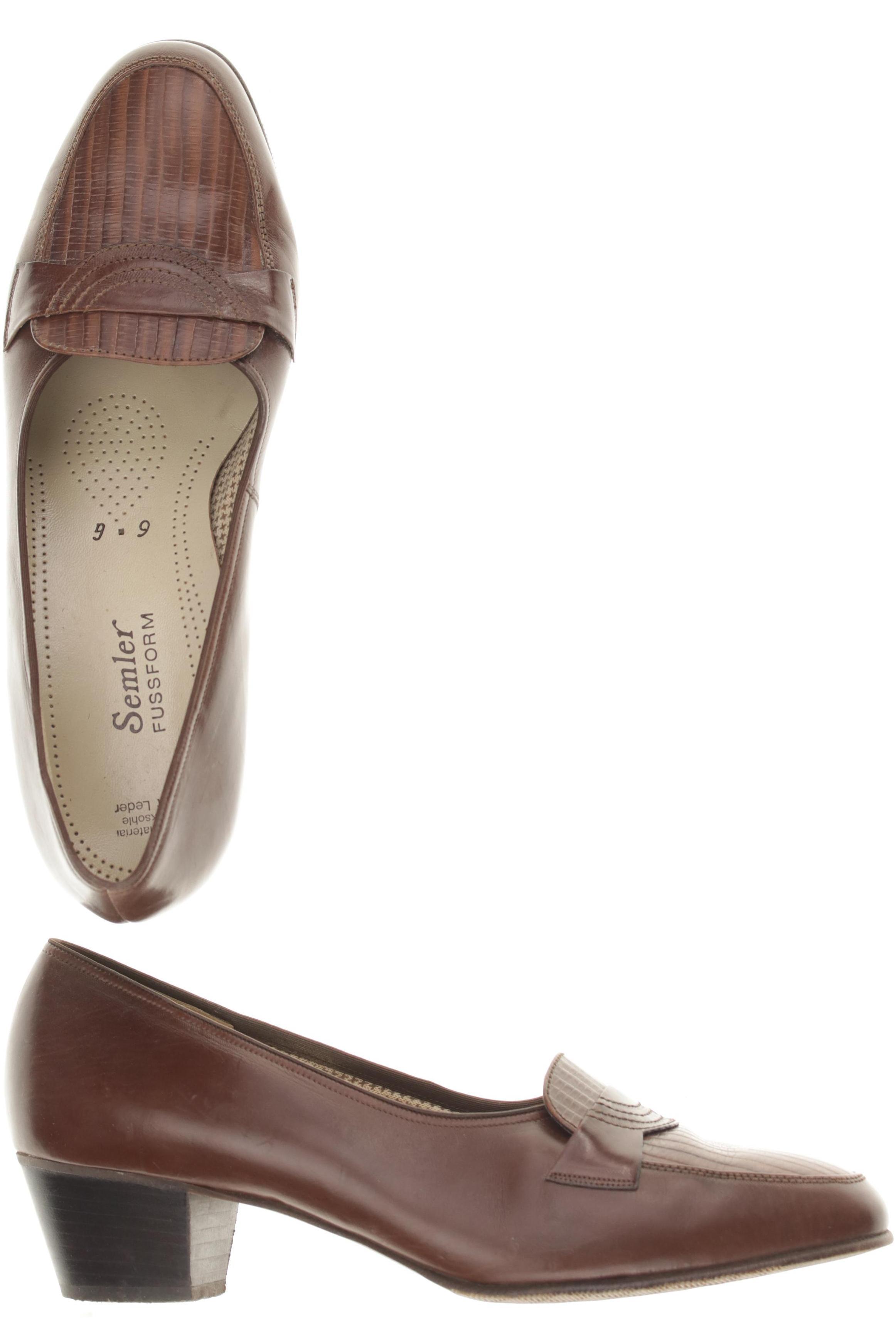 

Semler Damen Pumps, braun, Gr. 6