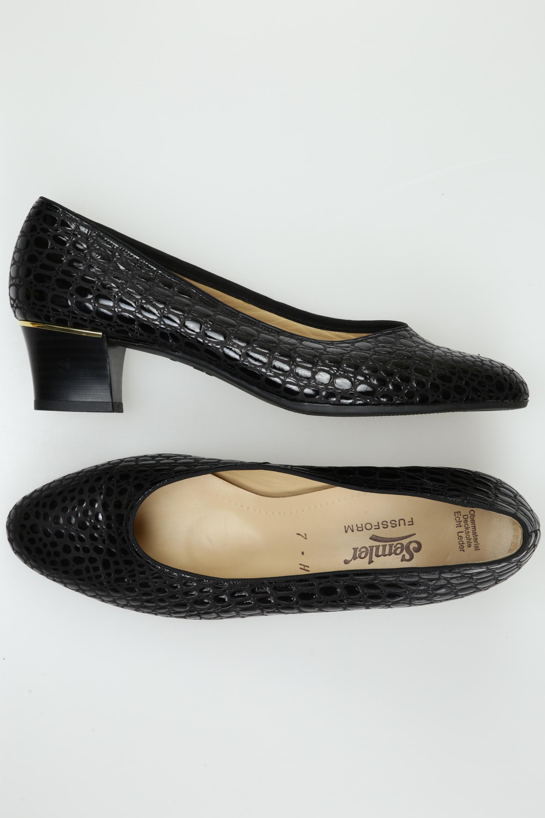 

Semler Damen Pumps, schwarz, Gr. 7