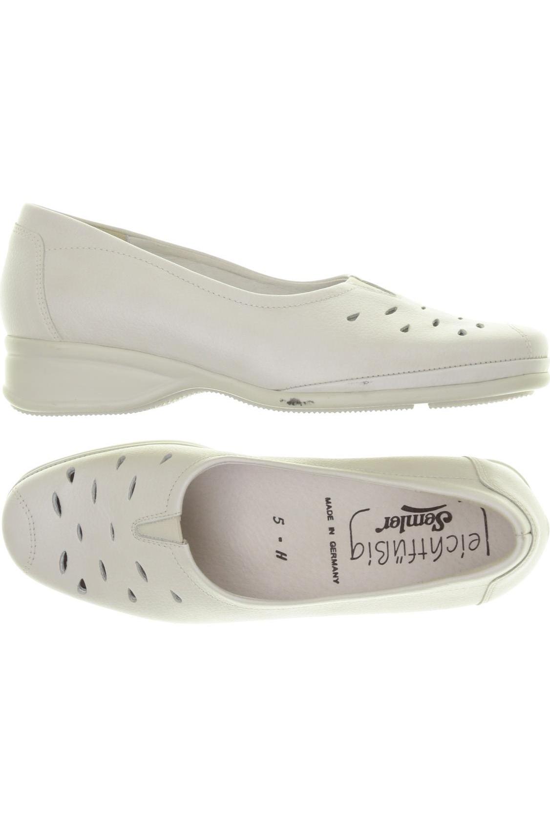 

Semler Damen Pumps, weiß, Gr. 5