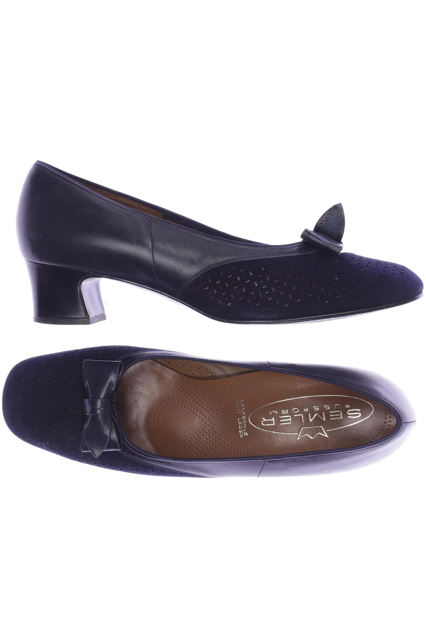 

Semler Damen Pumps, marineblau, Gr. 8