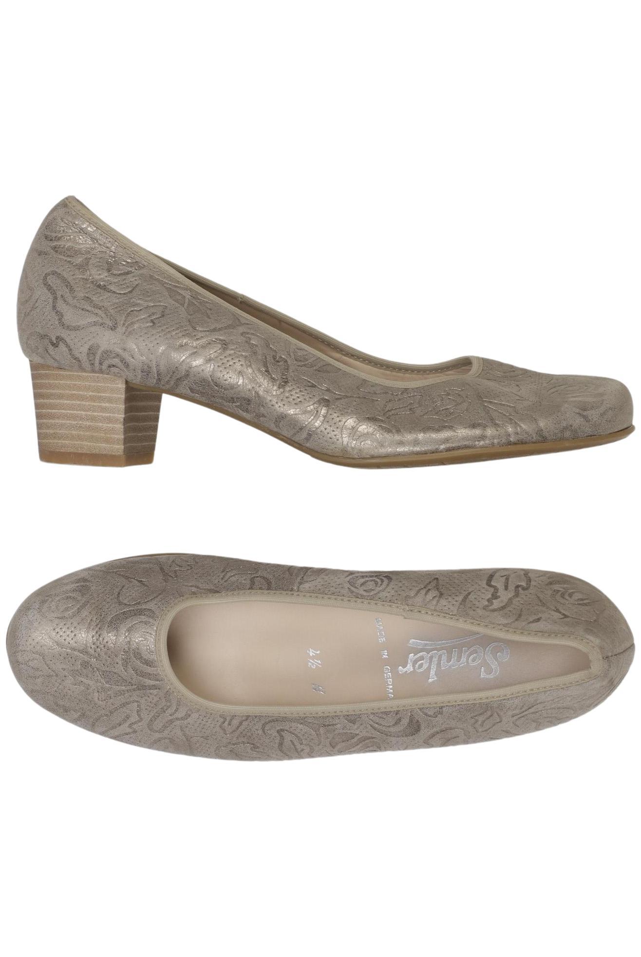 

Semler Damen Pumps, silber, Gr. 4.5