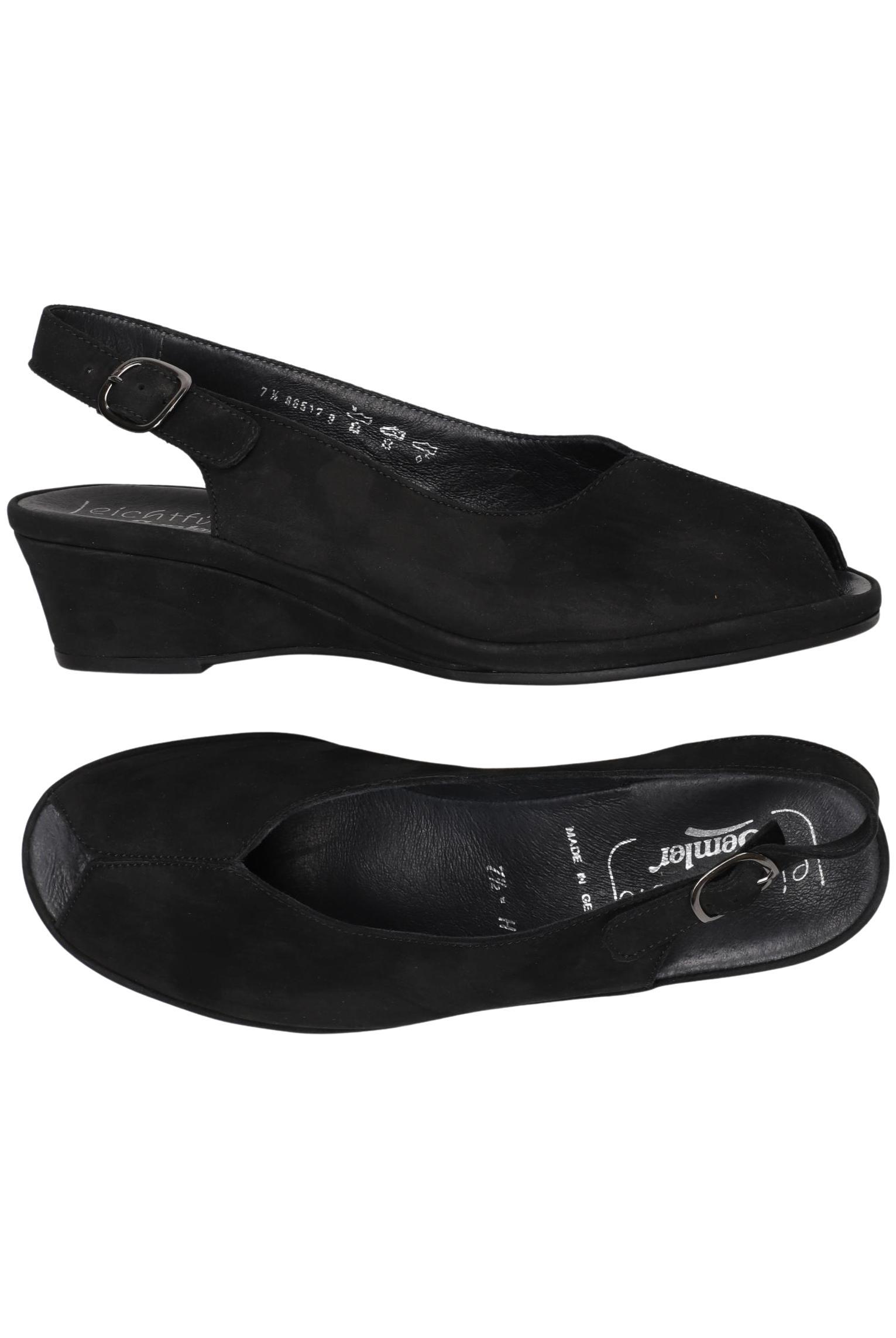 

Semler Damen Sandale, schwarz, Gr. 7.5