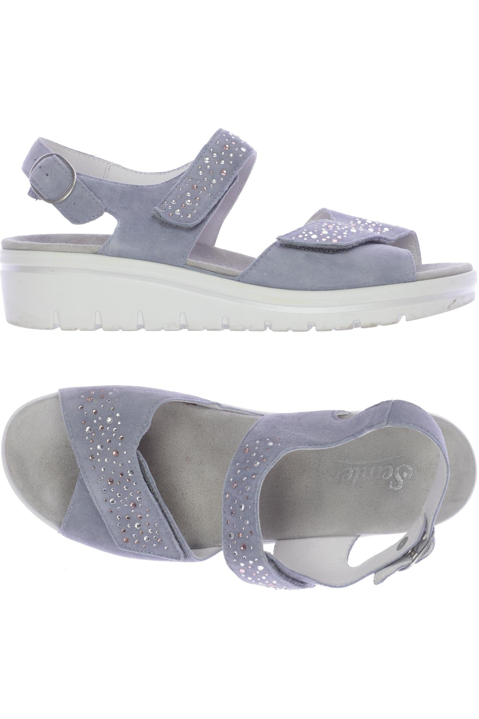 

Semler Damen Sandale, blau, Gr. 8
