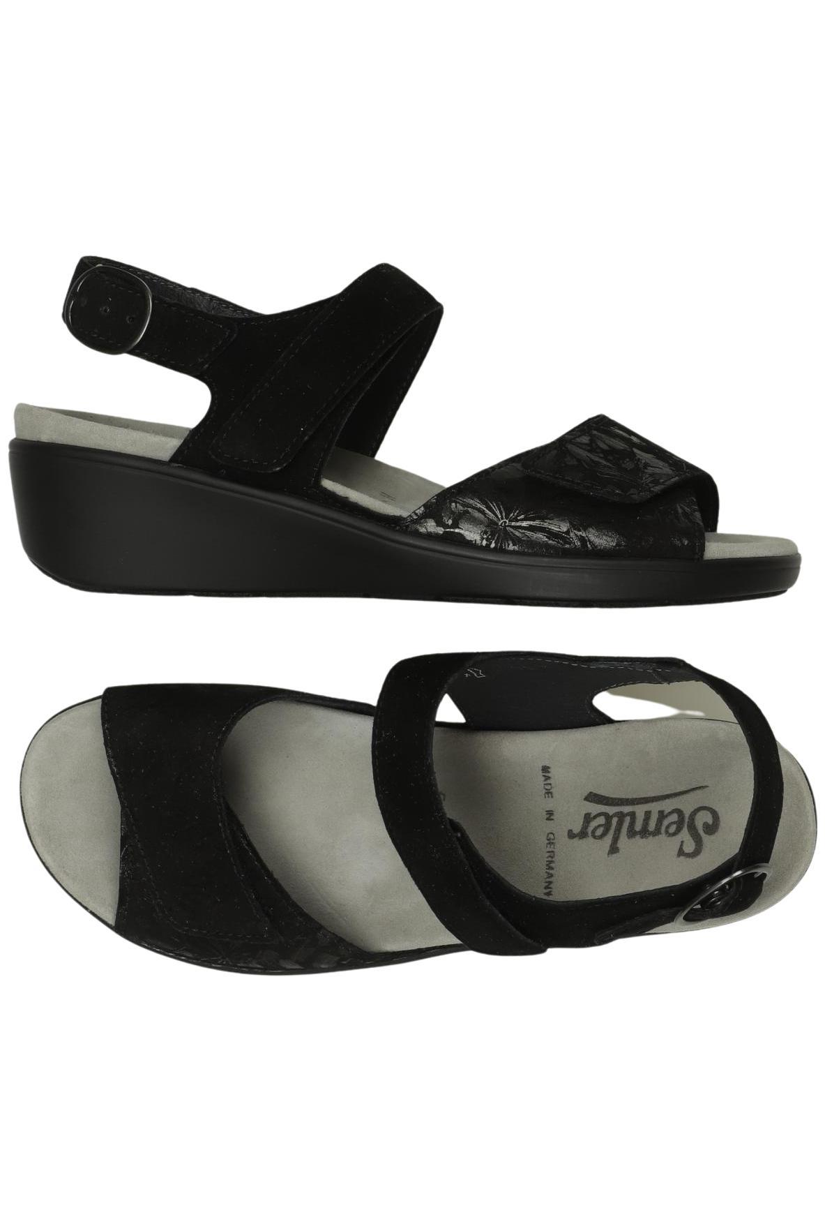 

Semler Damen Sandale, schwarz, Gr. 5