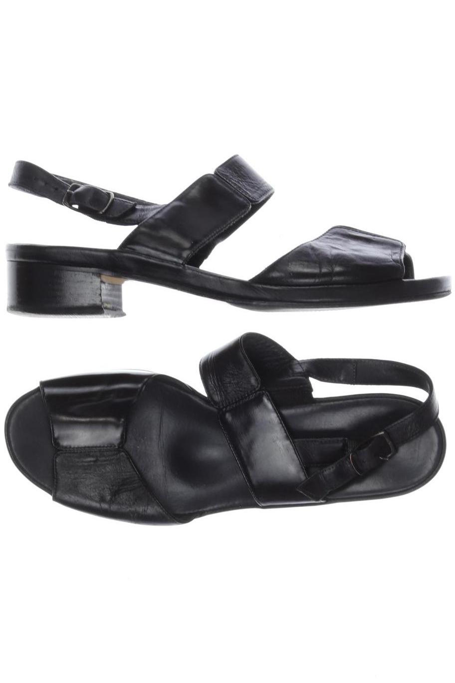 

Semler Damen Sandale, schwarz, Gr. 6