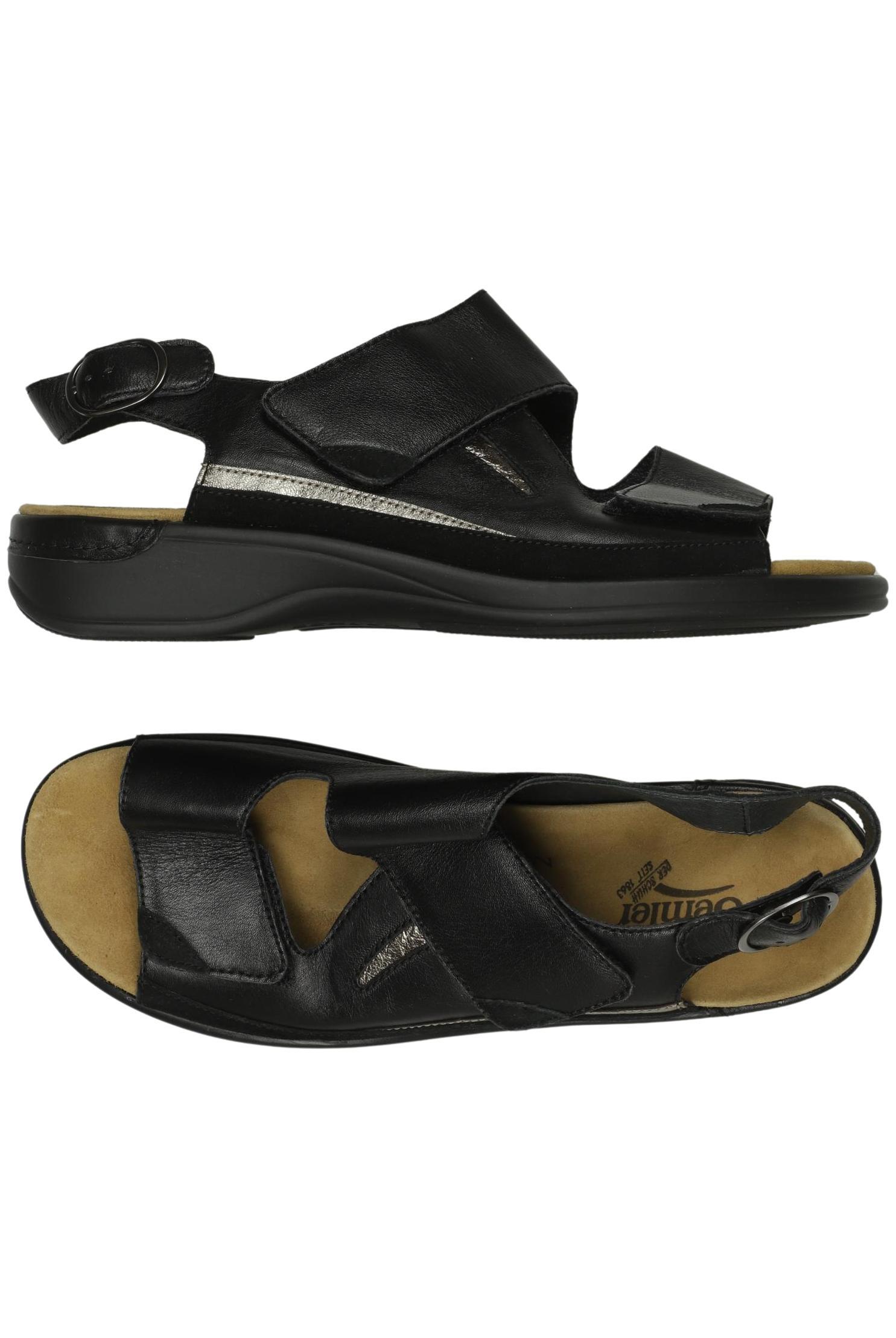 

Semler Damen Sandale, schwarz, Gr. 7