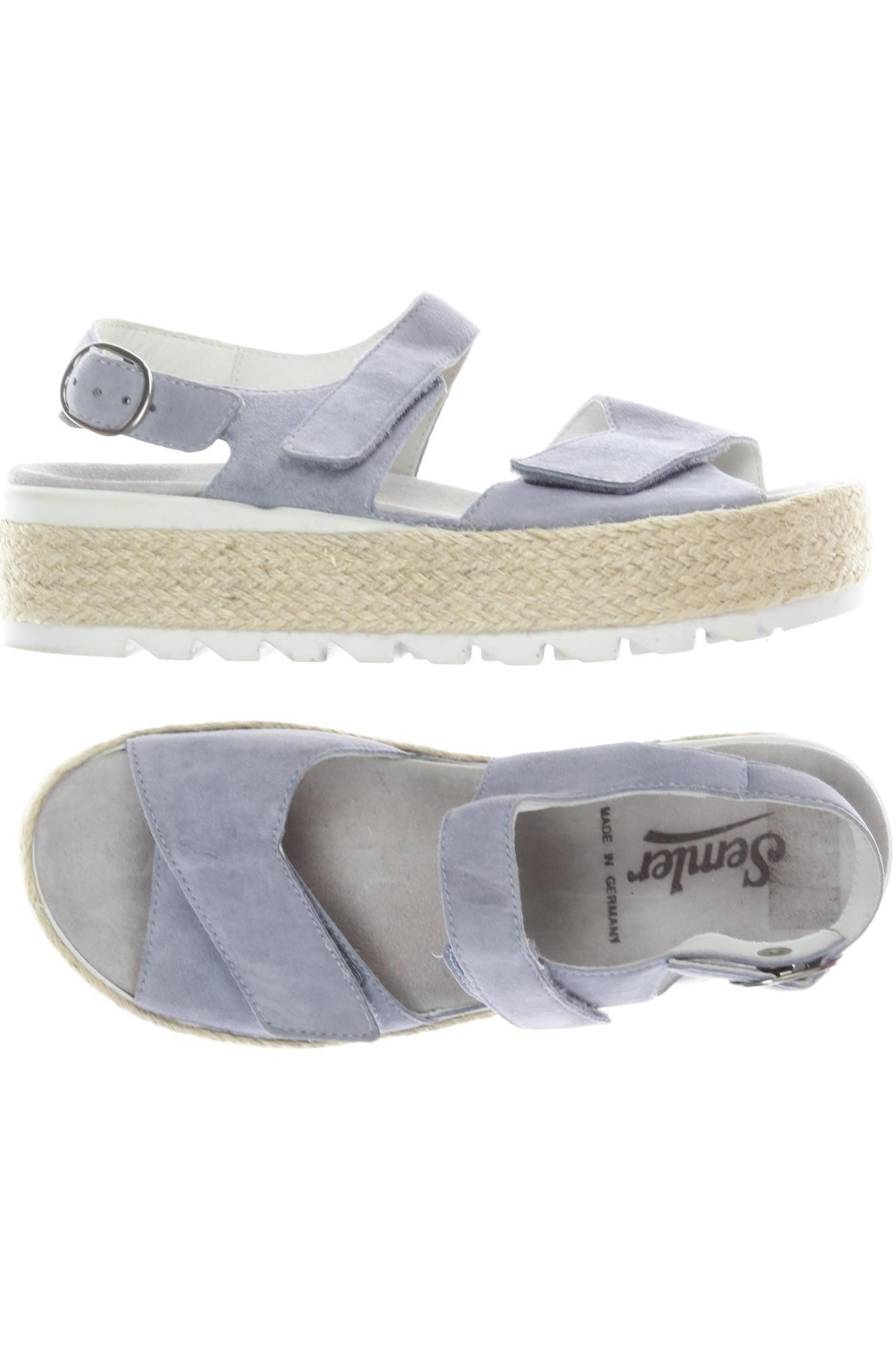 

Semler Damen Sandale, blau, Gr. 5