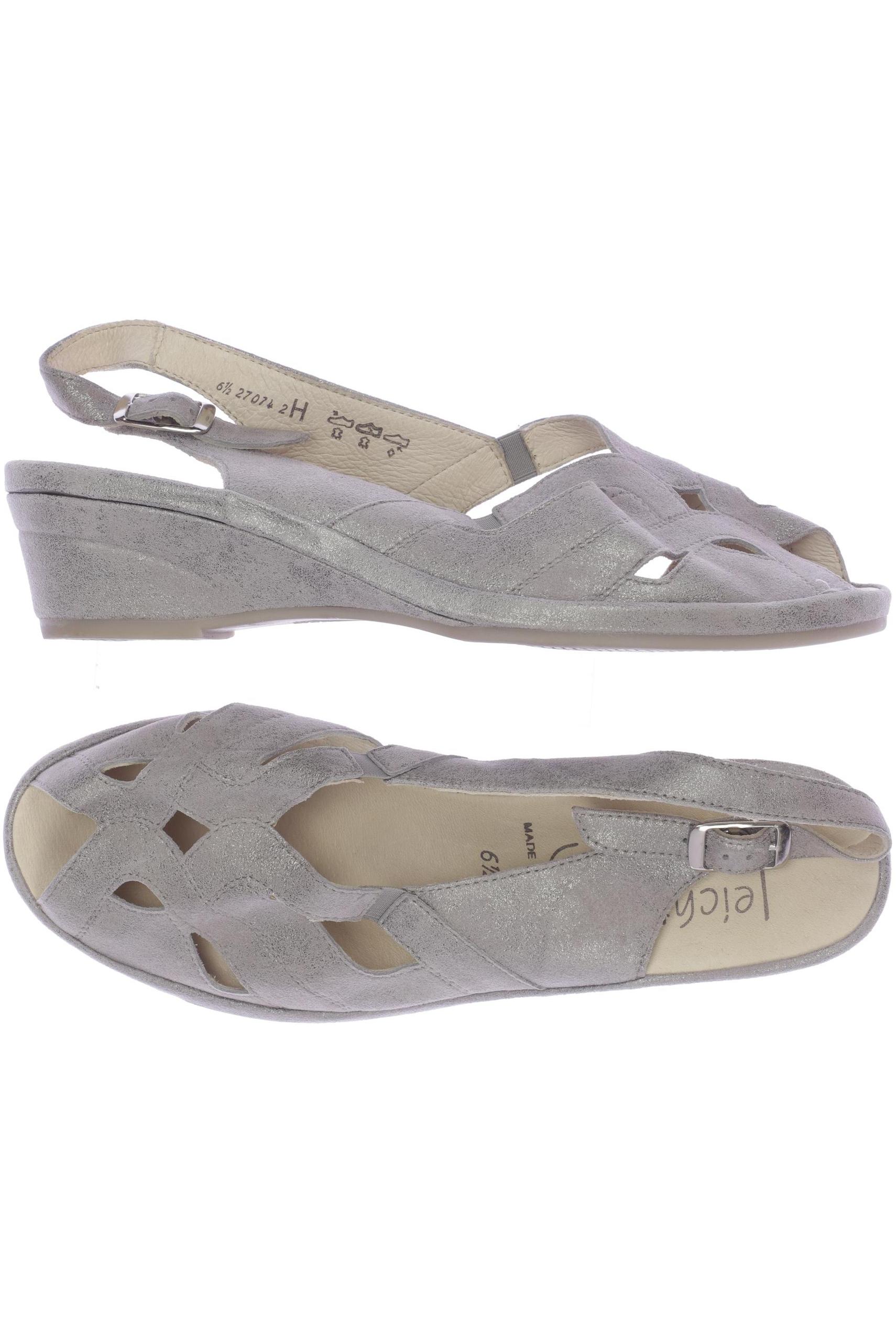 

Semler Damen Sandale, grau, Gr. 6.5
