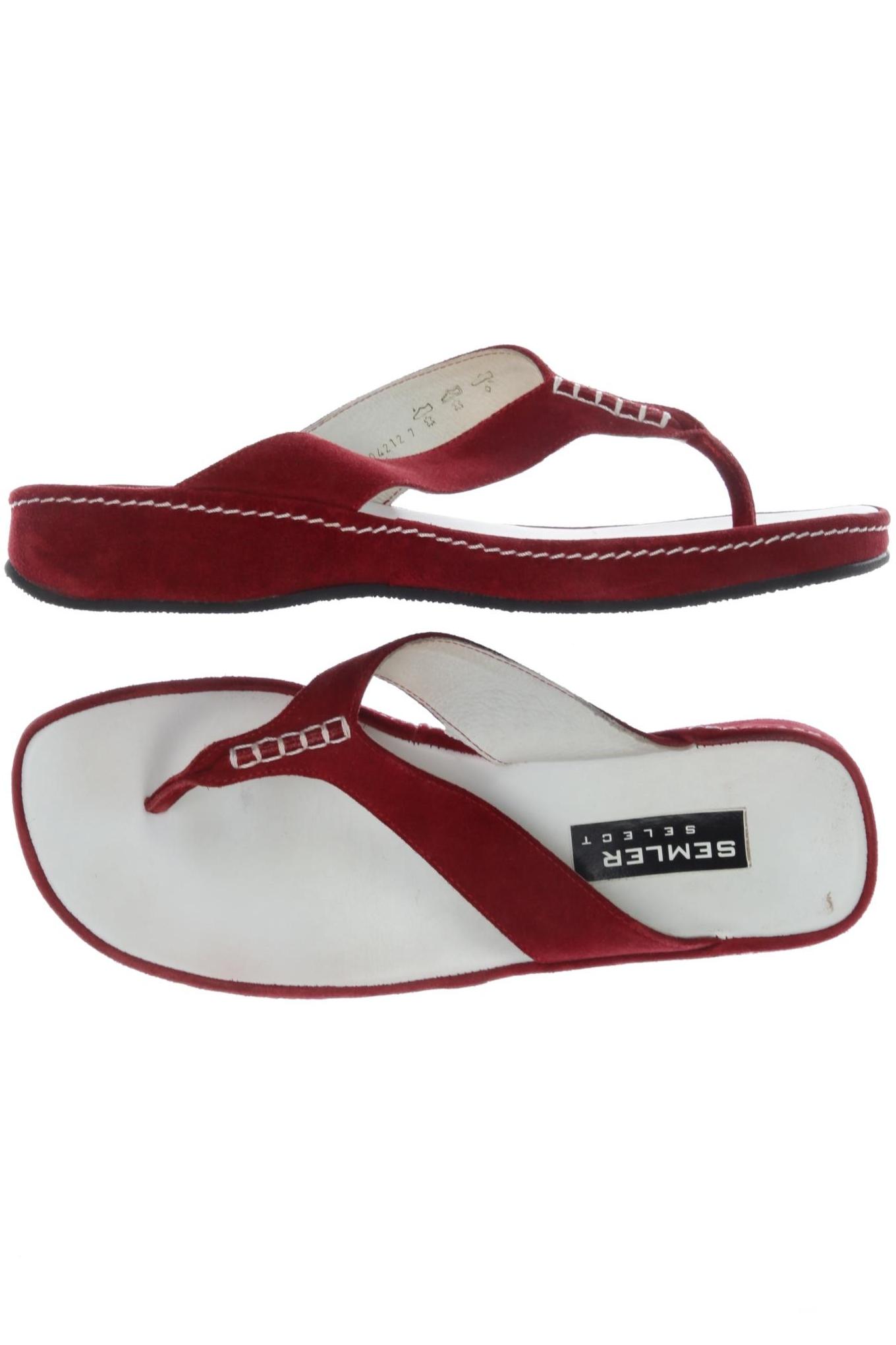 

Semler Damen Sandale, bordeaux, Gr. 40