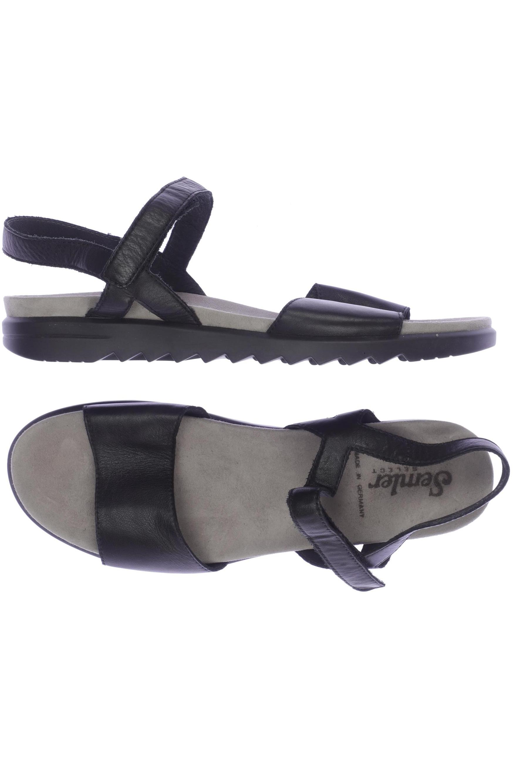 

Semler Damen Sandale, schwarz, Gr. 43