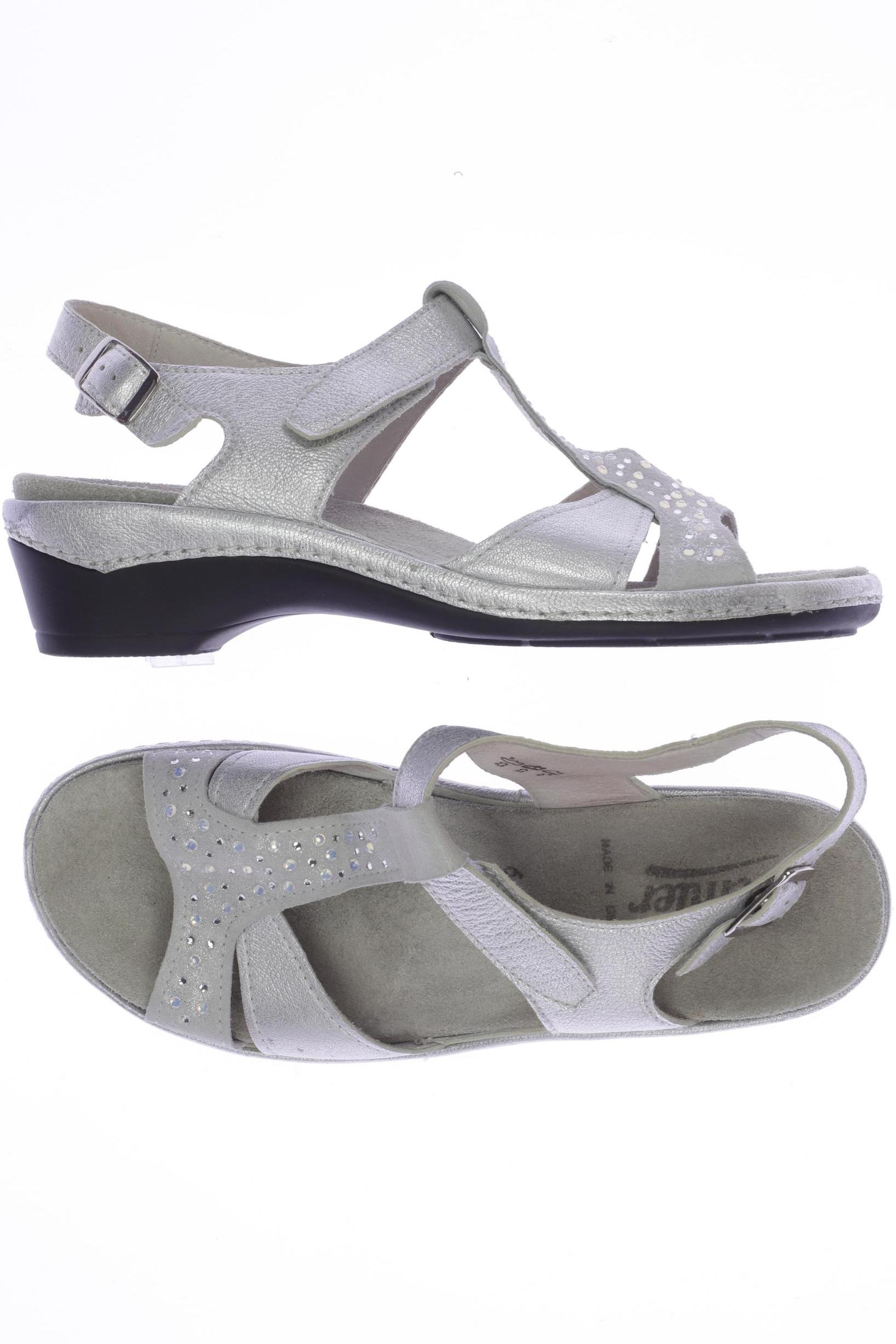 

Semler Damen Sandale, silber, Gr. 6