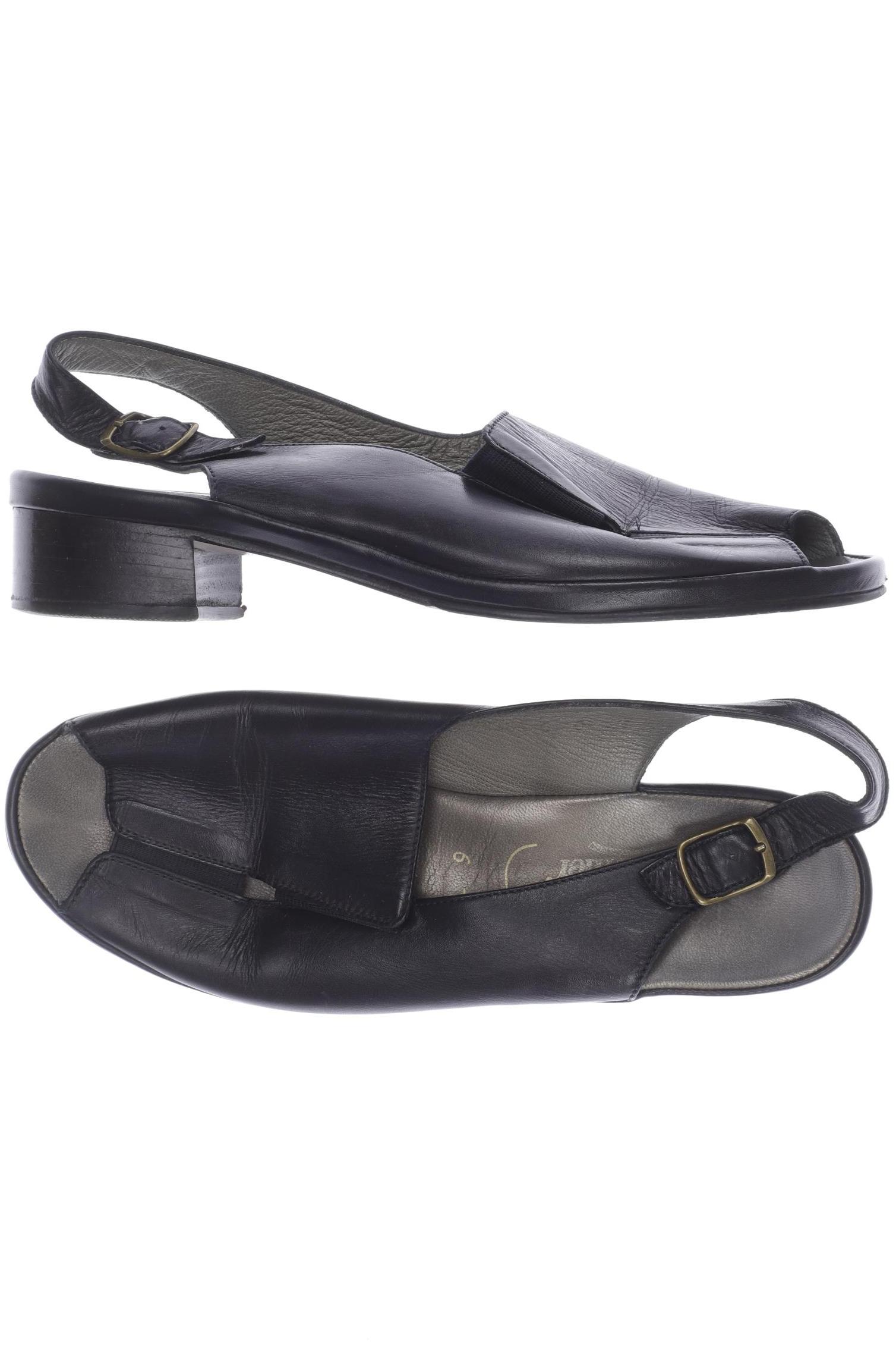 

Semler Damen Sandale, schwarz, Gr. 6