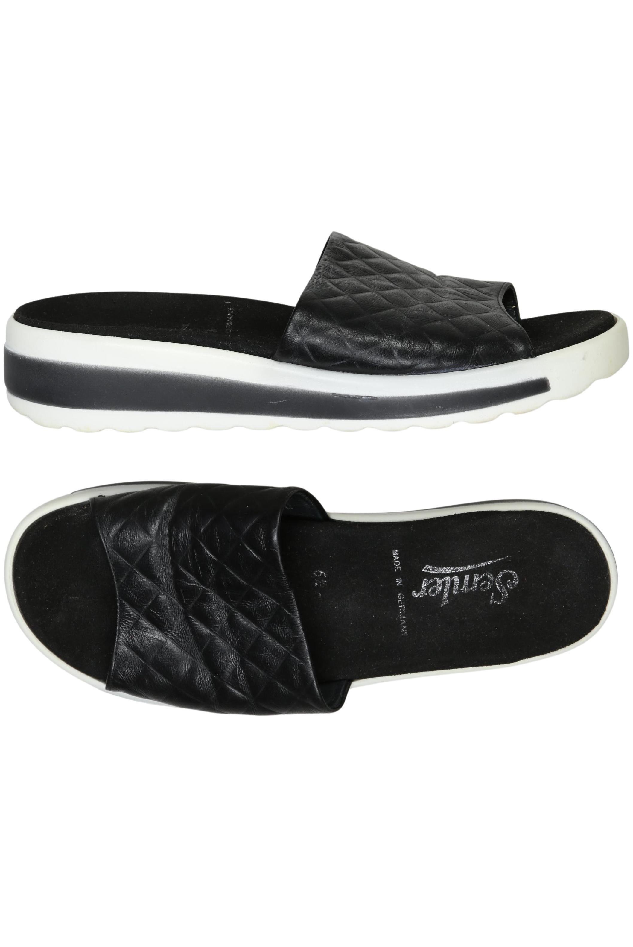 

Semler Damen Sandale, schwarz, Gr. 6.5