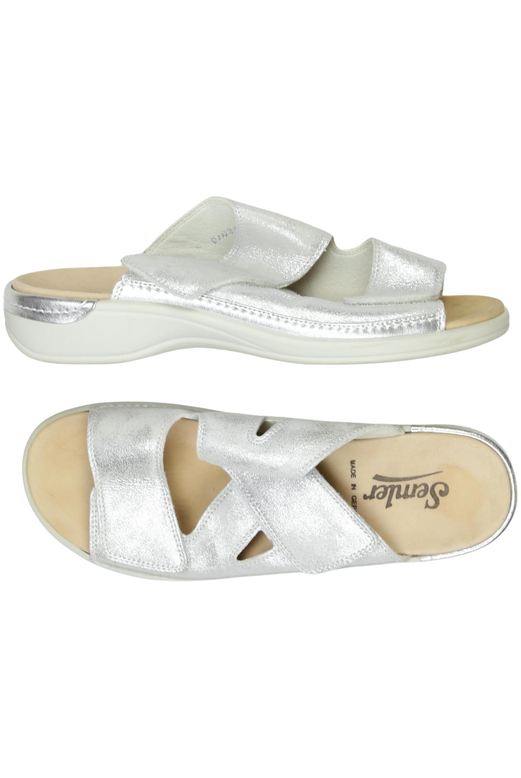 

Semler Damen Sandale, silber, Gr. 7