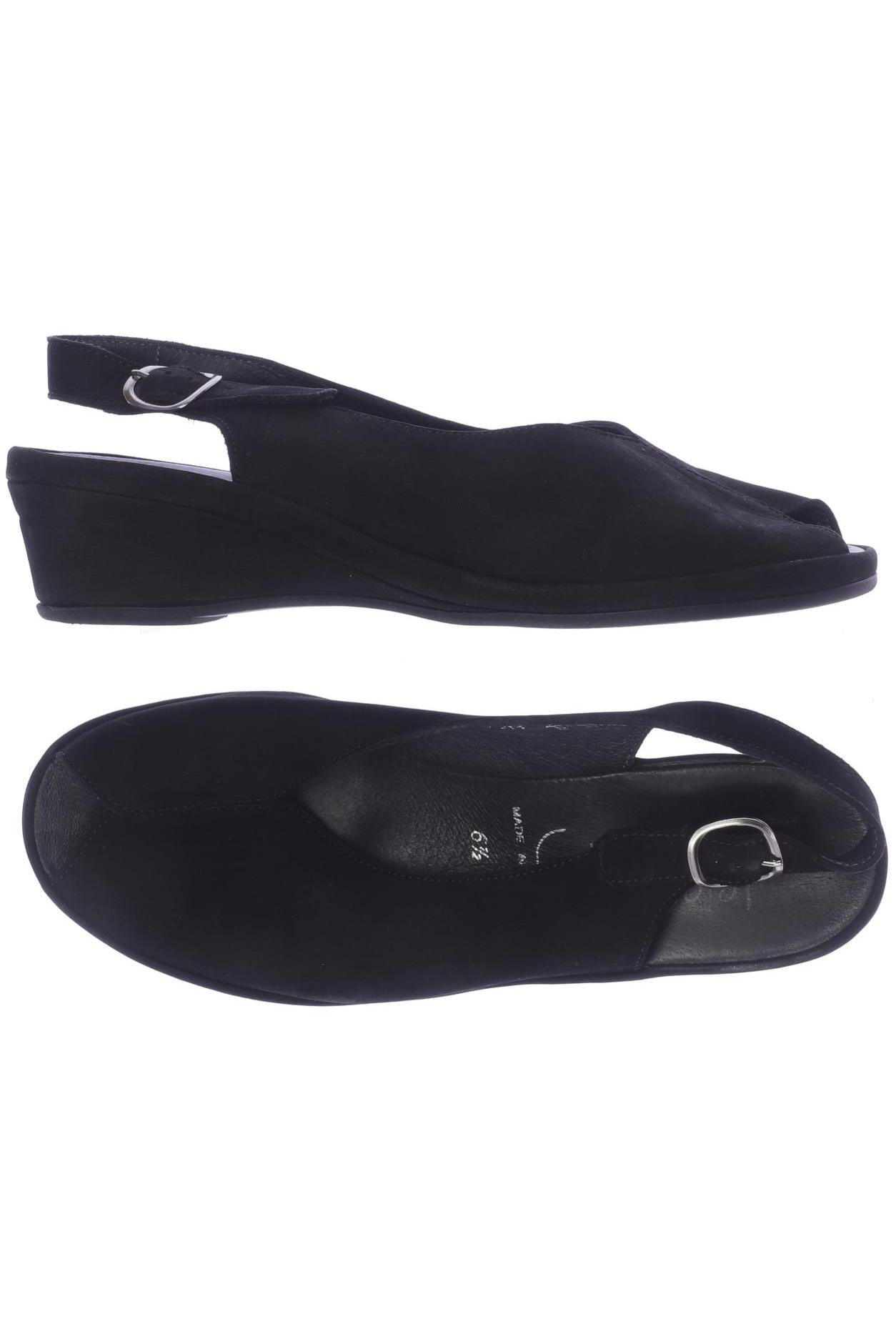 

Semler Damen Sandale, schwarz, Gr. 6.5