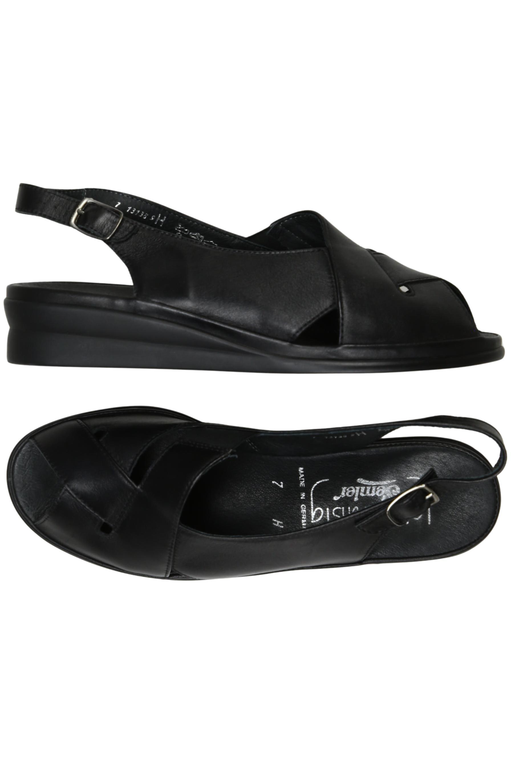 

Semler Damen Sandale, schwarz, Gr. 7