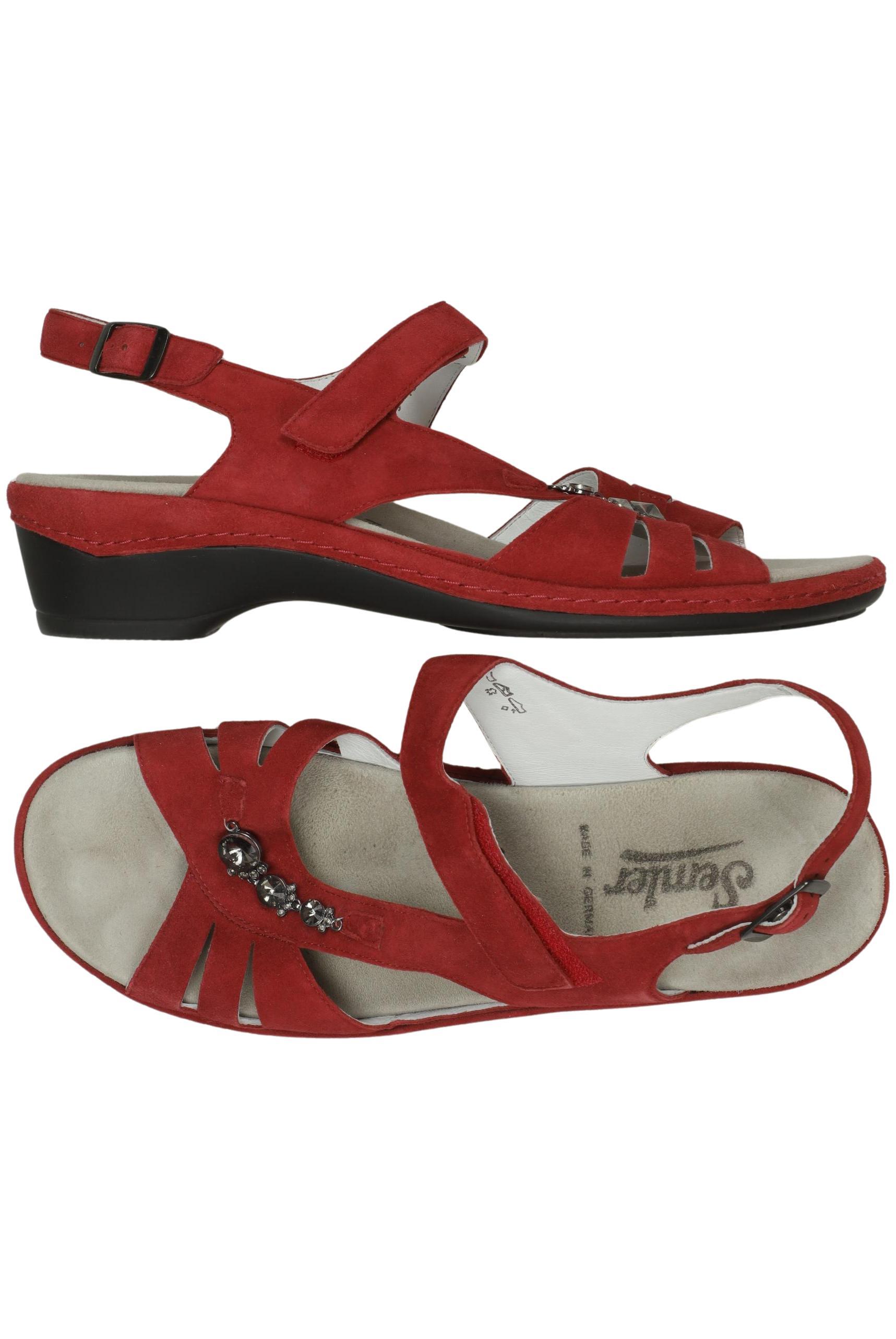 

Semler Damen Sandale, rot, Gr. 6