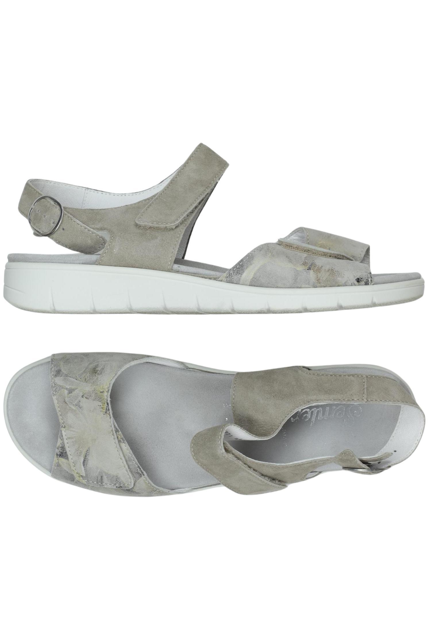 

Semler Damen Sandale, grau, Gr. 40