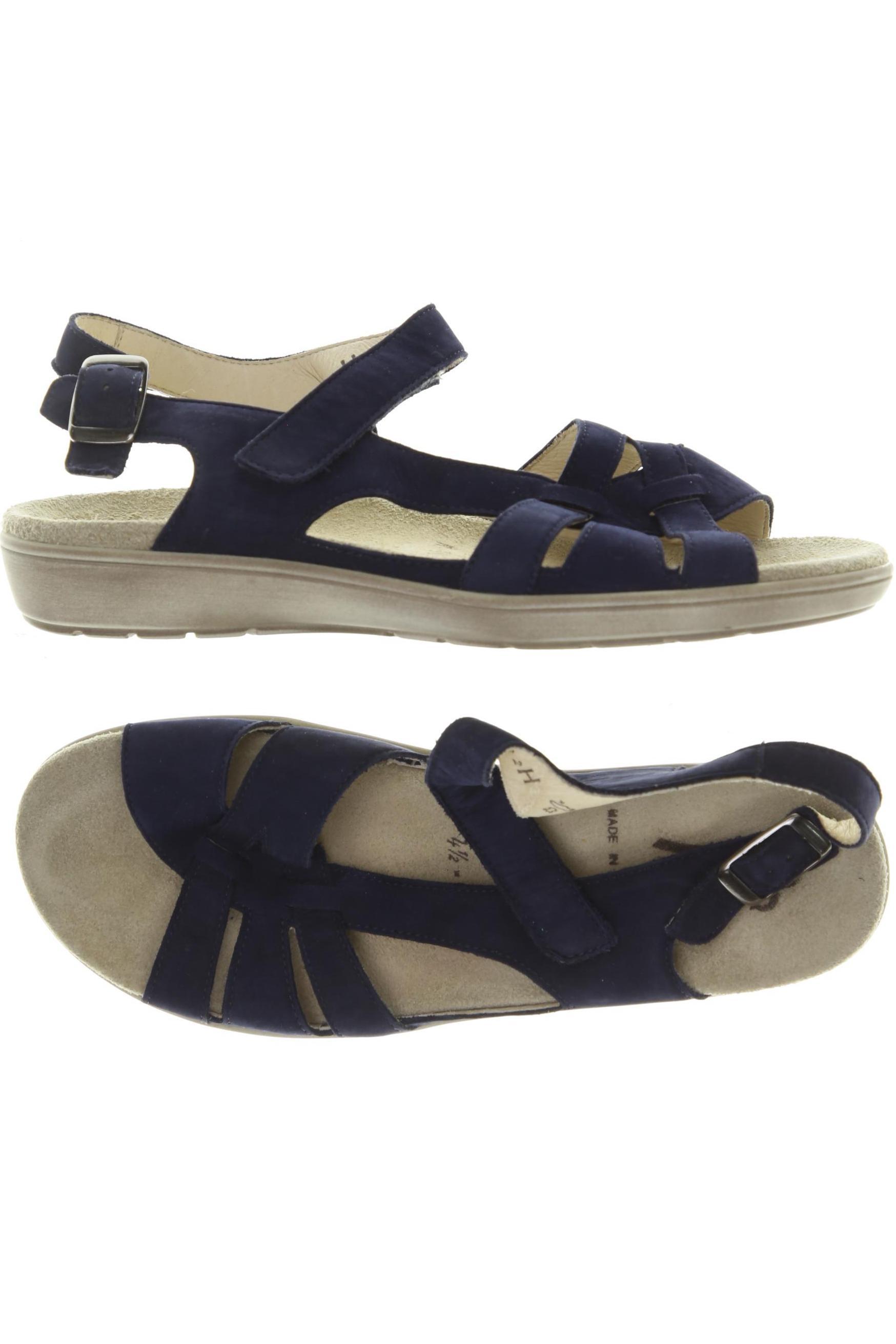 Thumbnail - Semler Damen Sandale, blau, Gr. 4.5