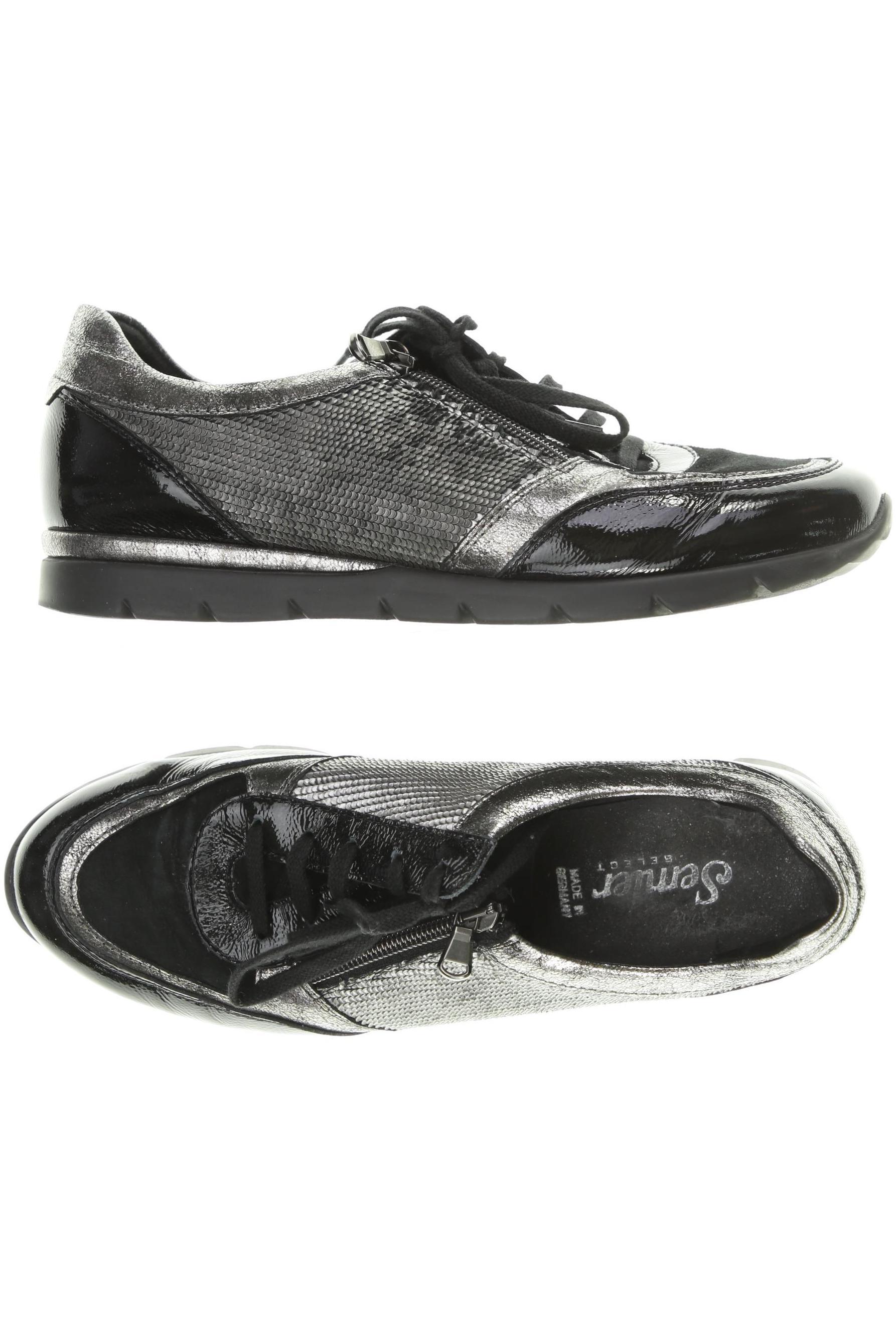 

Semler Damen Sneakers, schwarz, Gr. 6.5