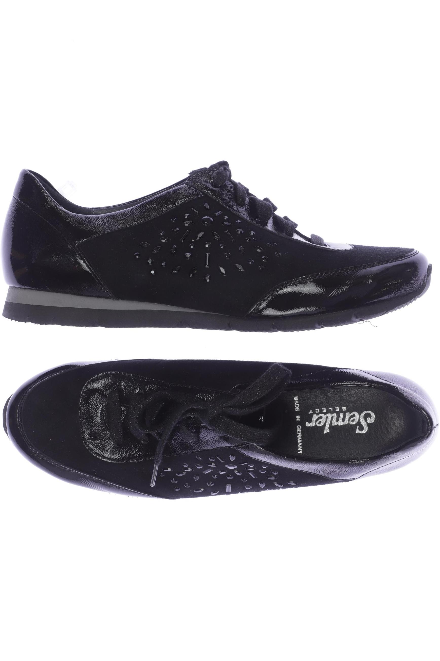 

Semler Damen Sneakers, schwarz, Gr. 8