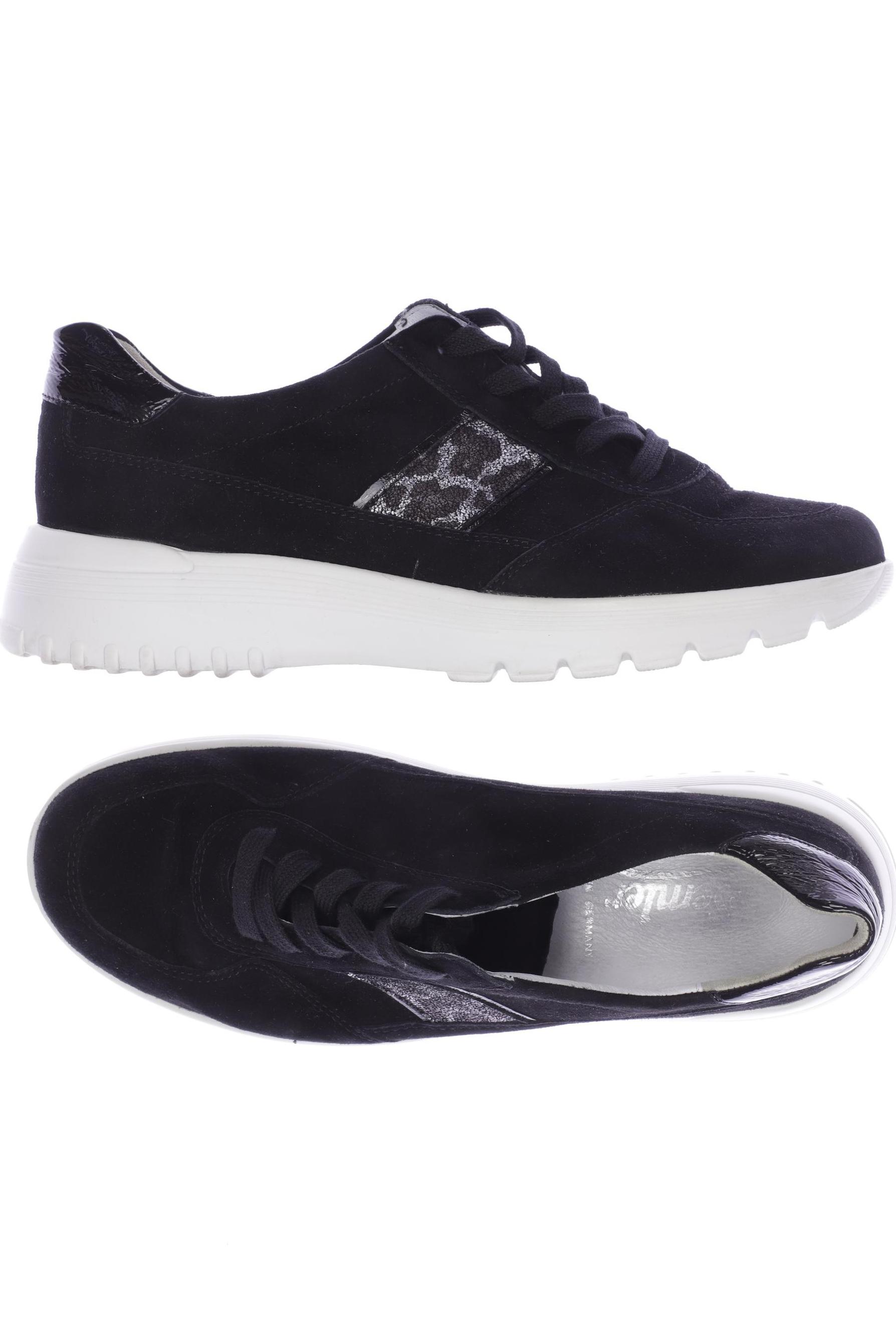 

Semler Damen Sneakers, schwarz, Gr. 8