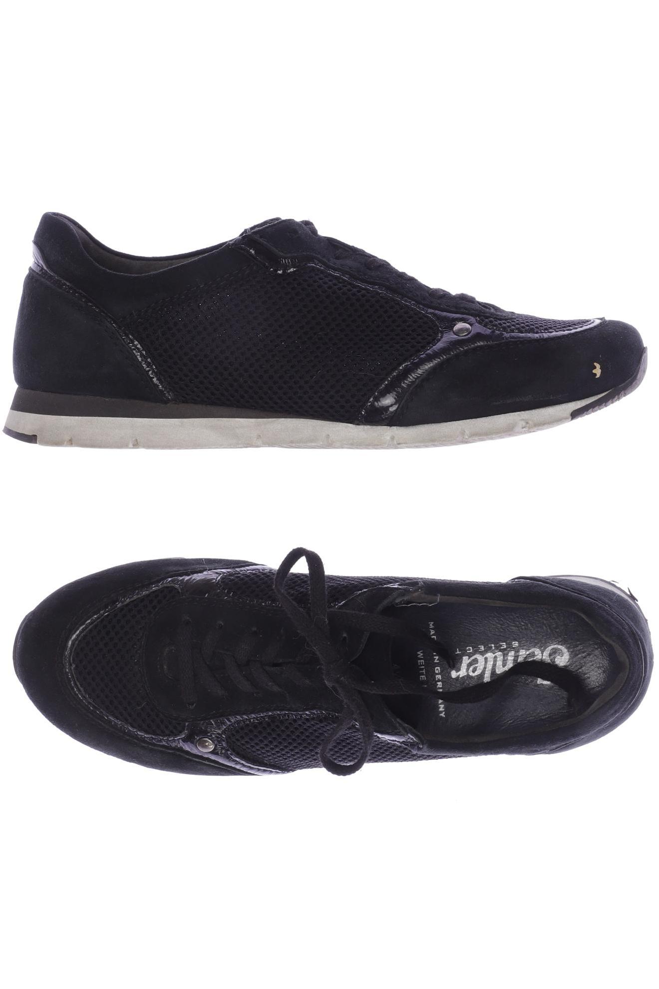 

Semler Damen Sneakers, schwarz, Gr. 4.5