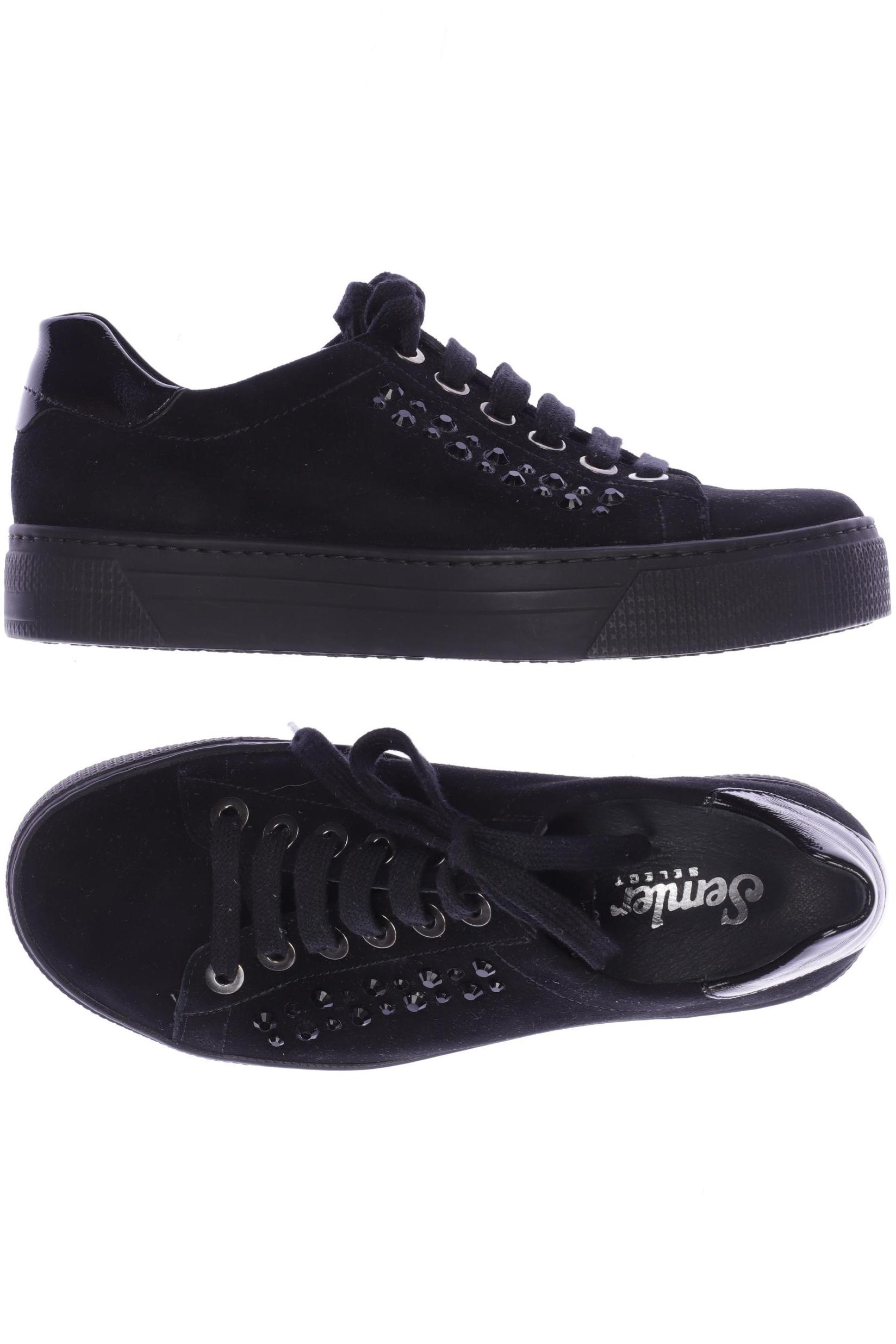 

Semler Damen Sneakers, schwarz, Gr. 5.5