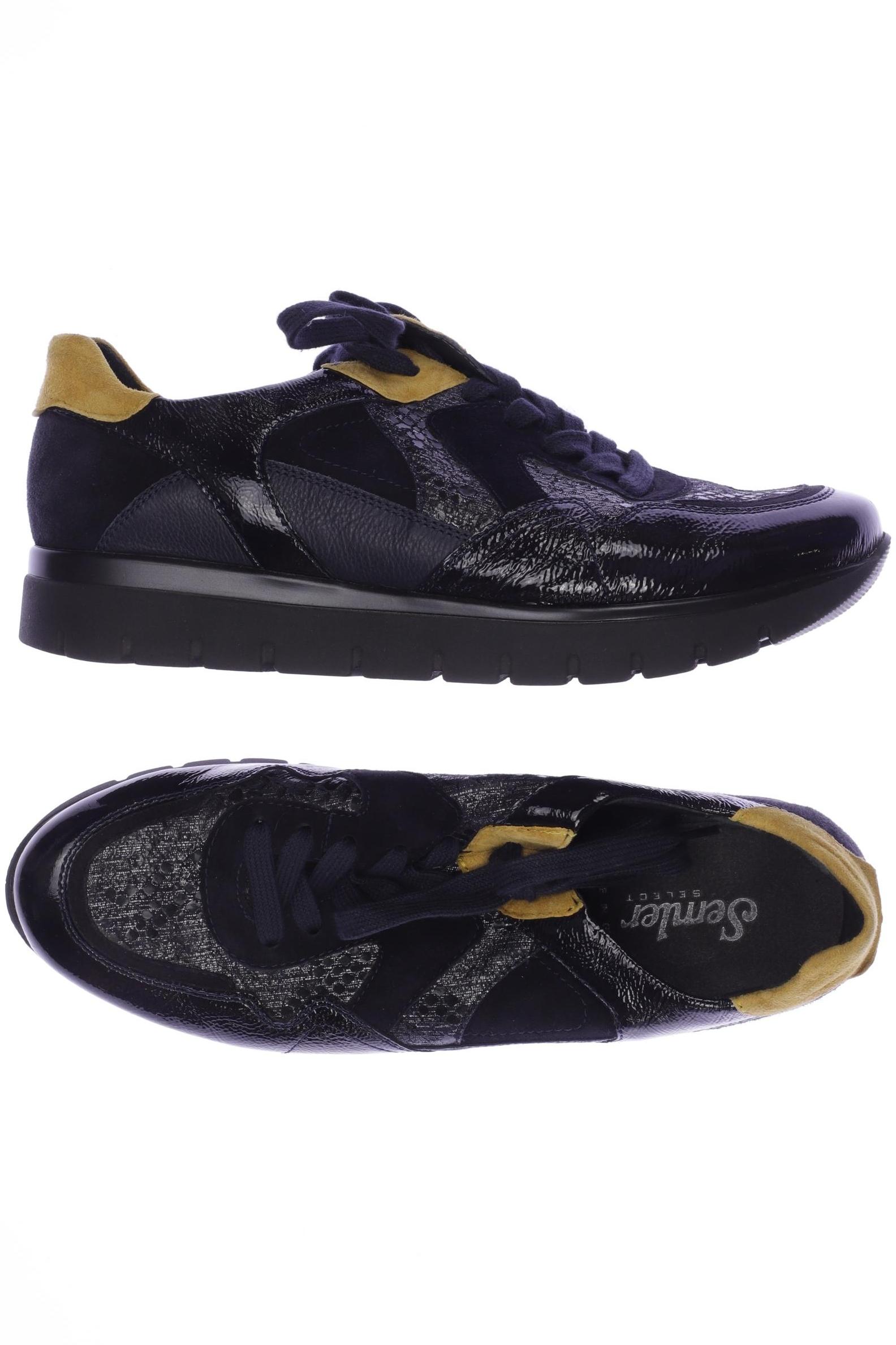 

Semler Damen Sneakers, schwarz, Gr. 8