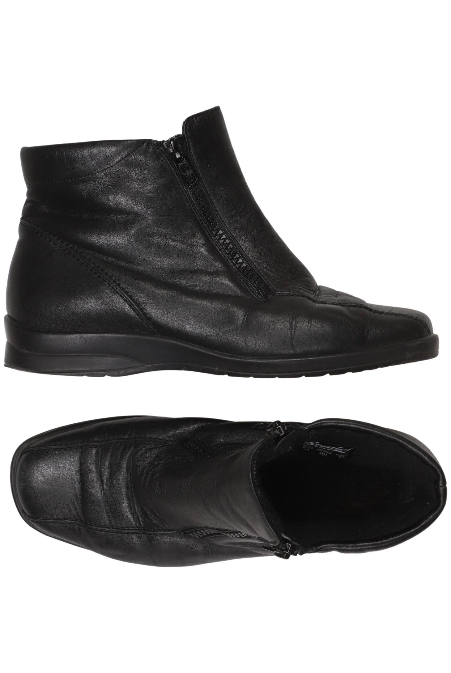 

Semler Damen Stiefelette, schwarz, Gr. 4.5
