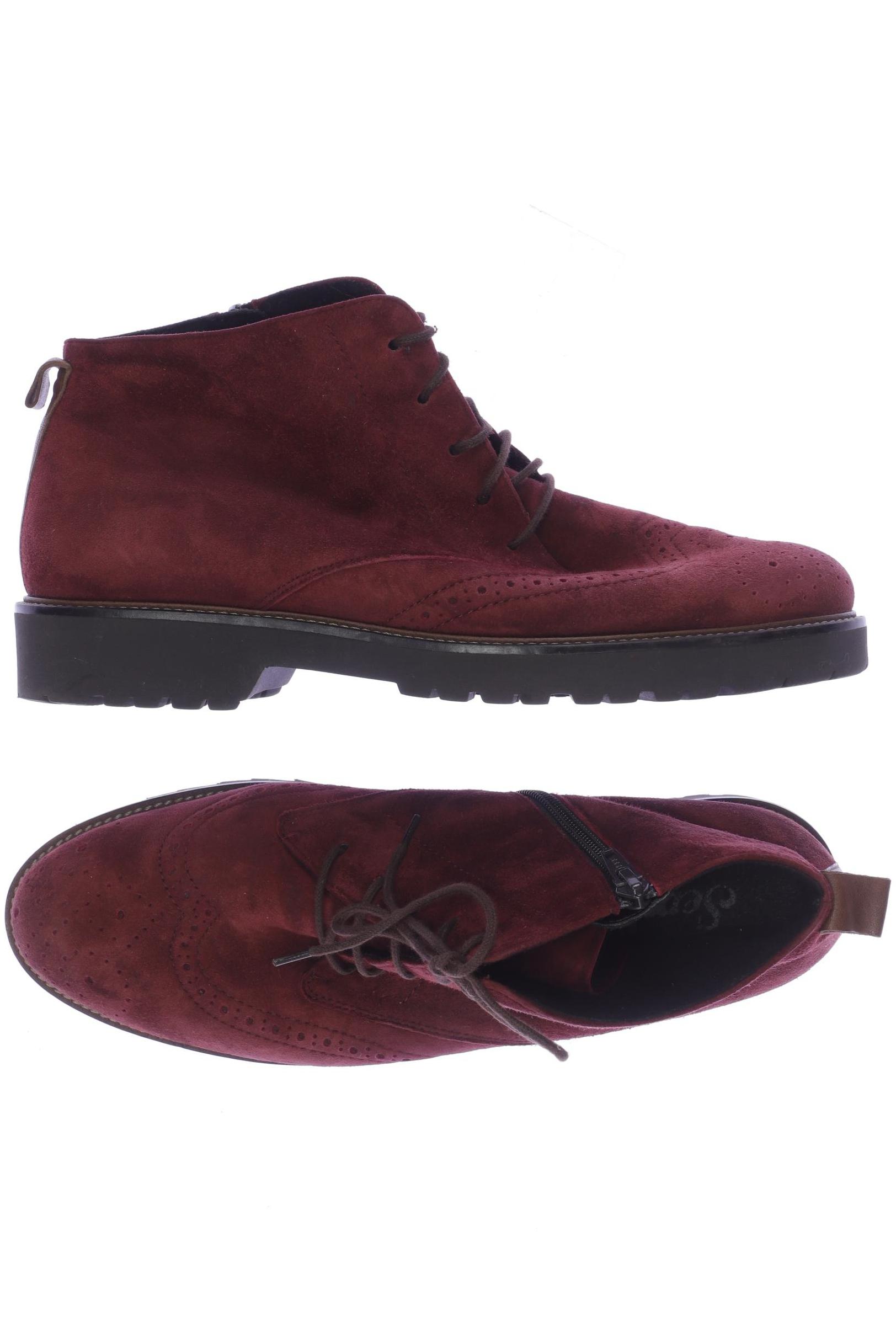 

Semler Damen Stiefelette, bordeaux, Gr. 8