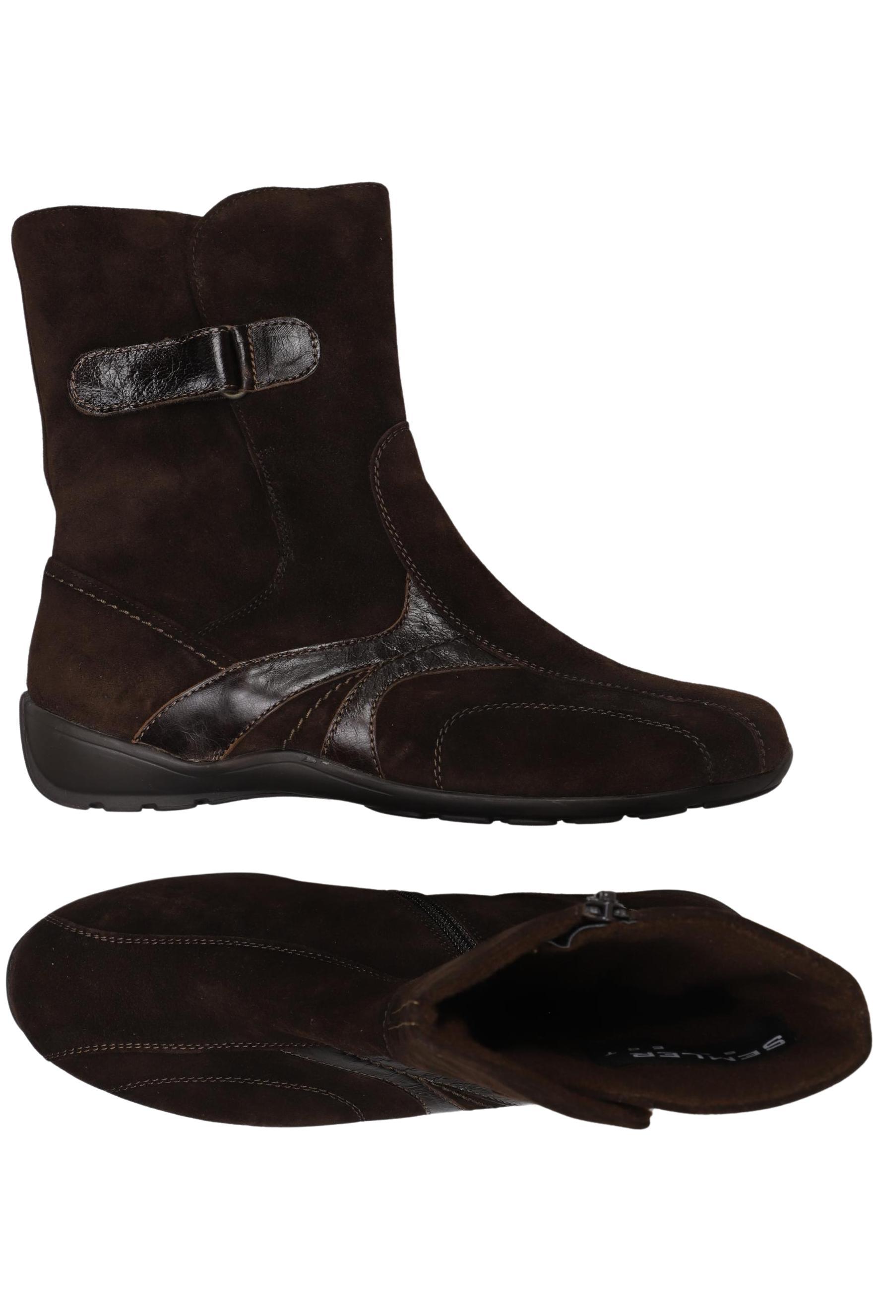

Semler Damen Stiefelette, braun, Gr. 5
