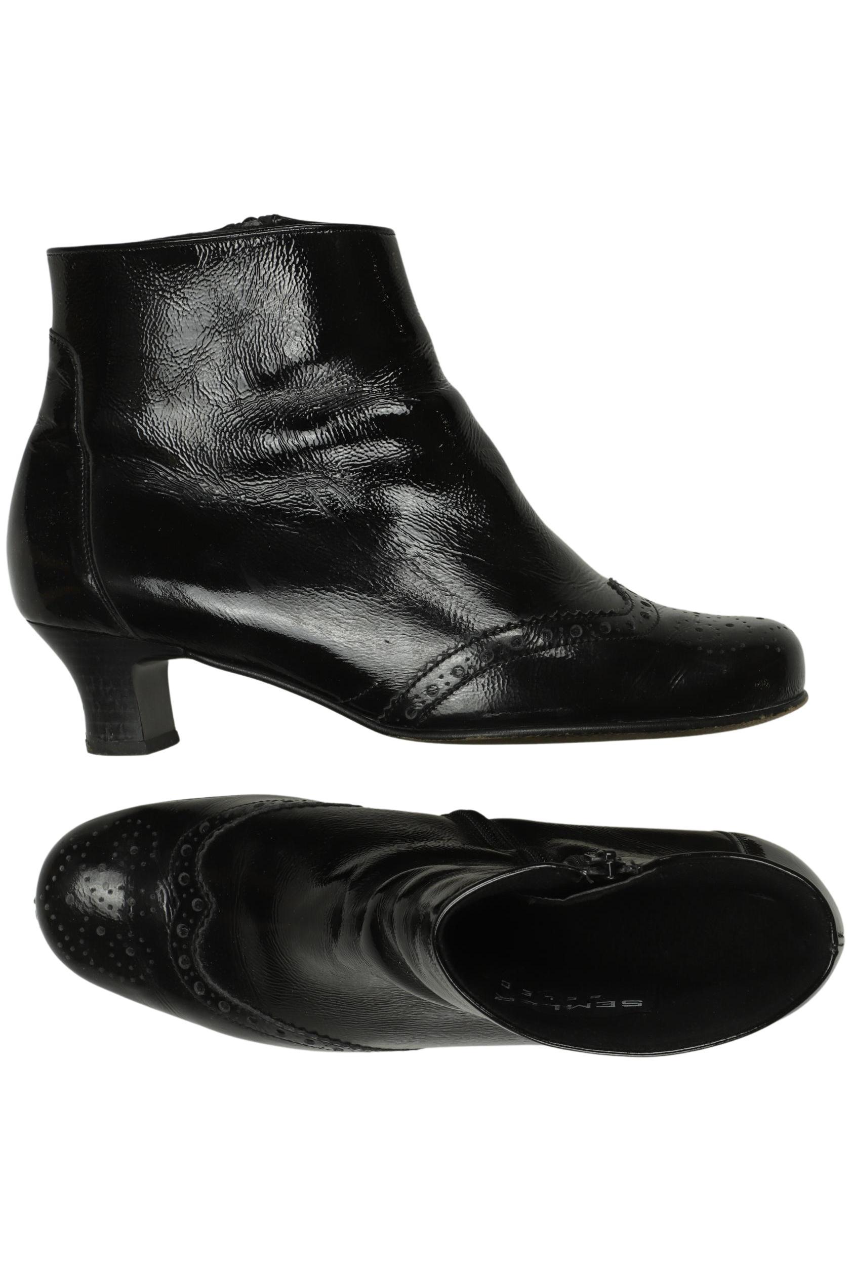 

Semler Damen Stiefelette, schwarz, Gr. 7
