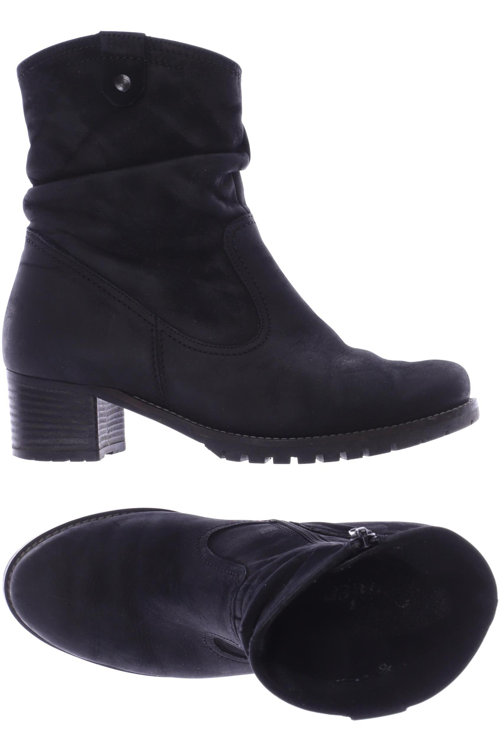 

Semler Damen Stiefelette, schwarz, Gr. 4.5