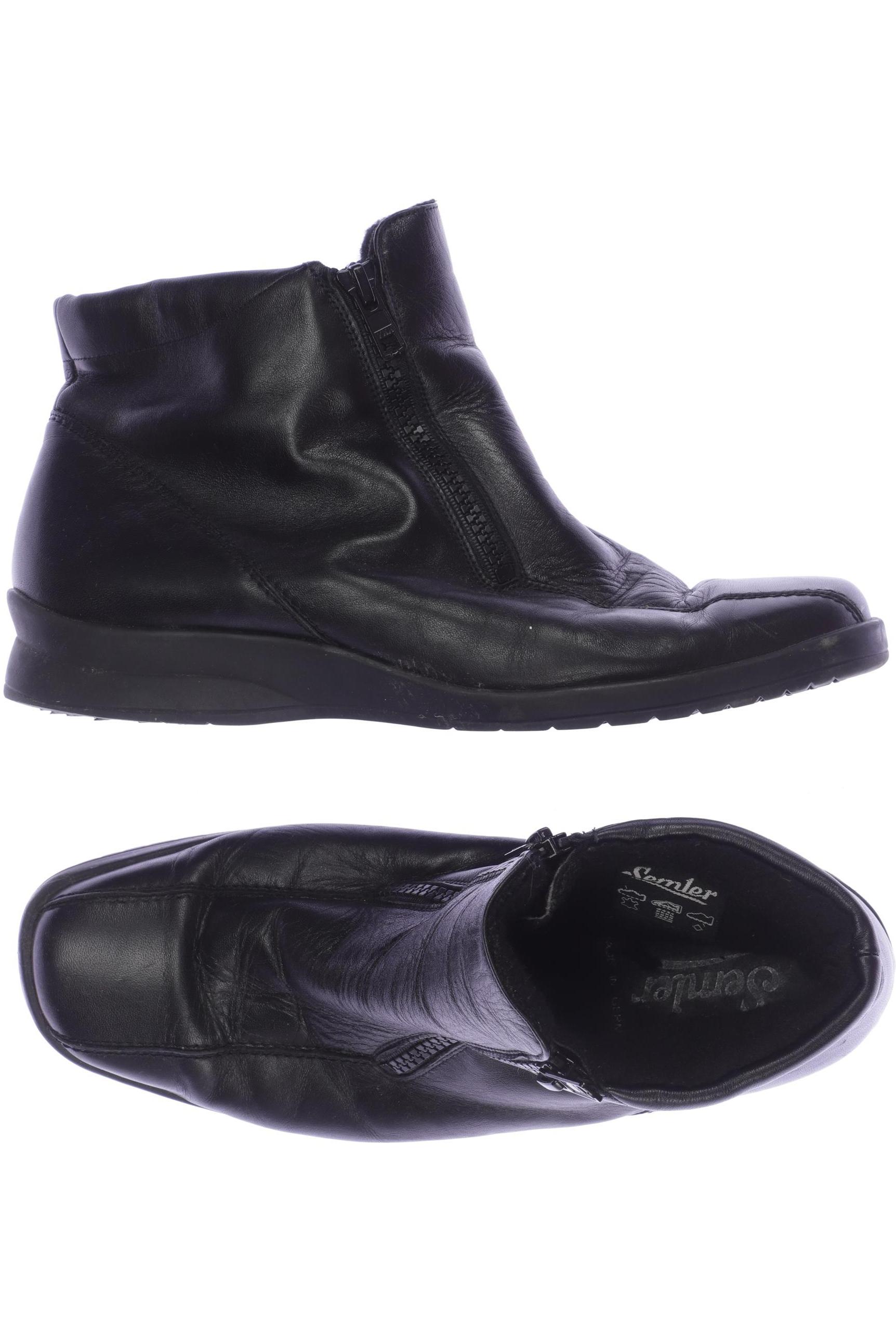 

Semler Damen Stiefelette, schwarz, Gr. 5.5