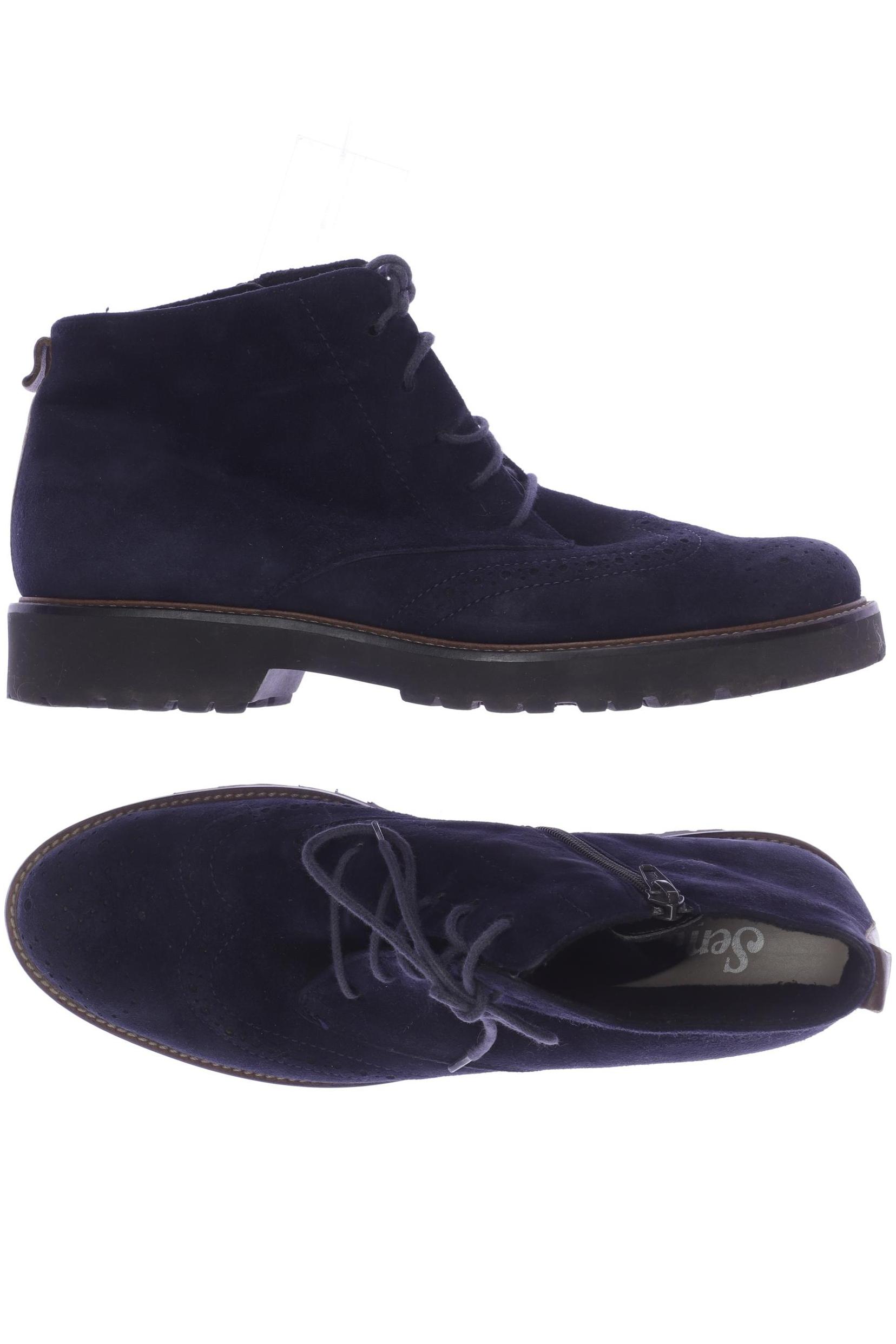 

Semler Damen Stiefelette, marineblau, Gr. 6.5