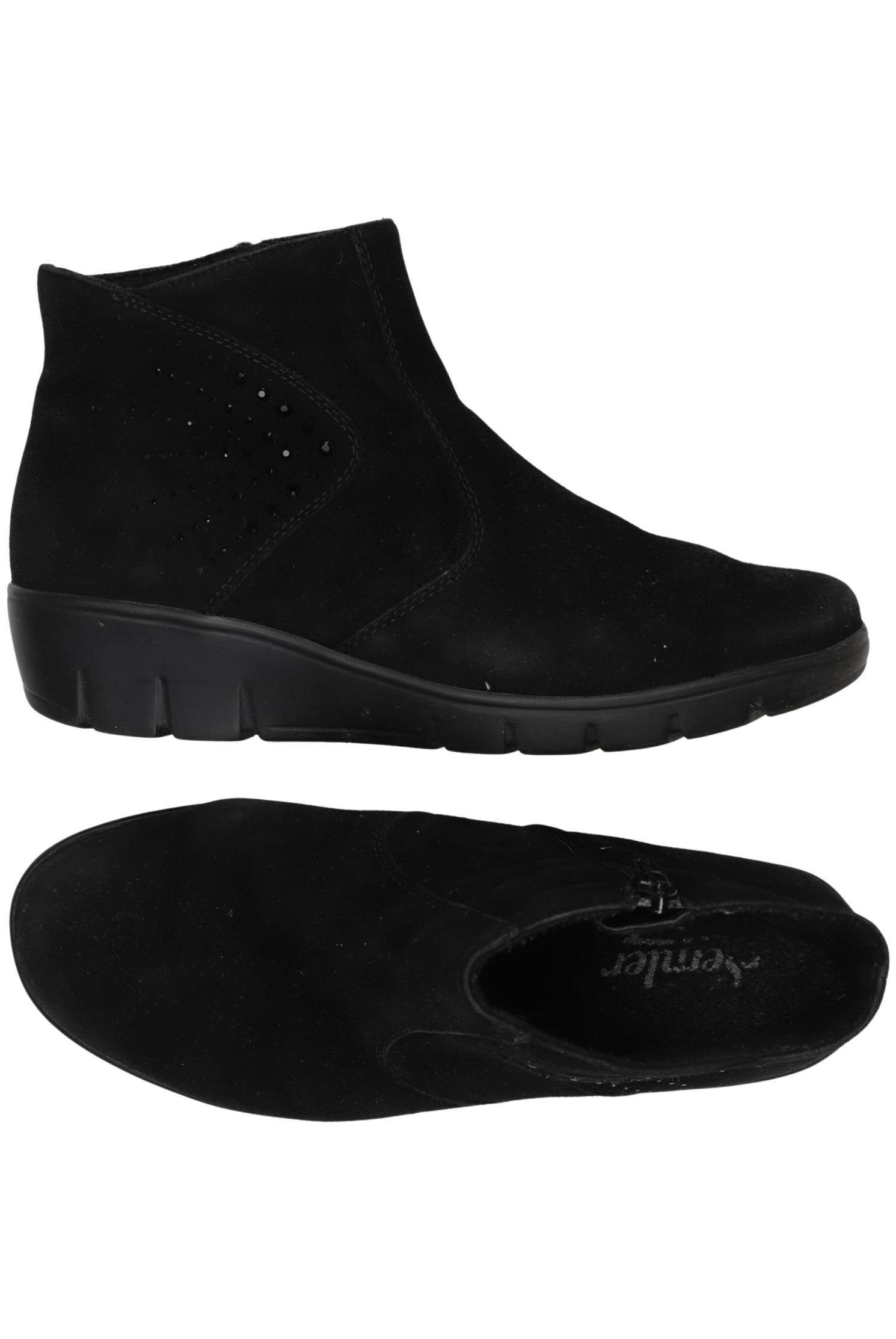 

Semler Damen Stiefelette, schwarz, Gr. 6