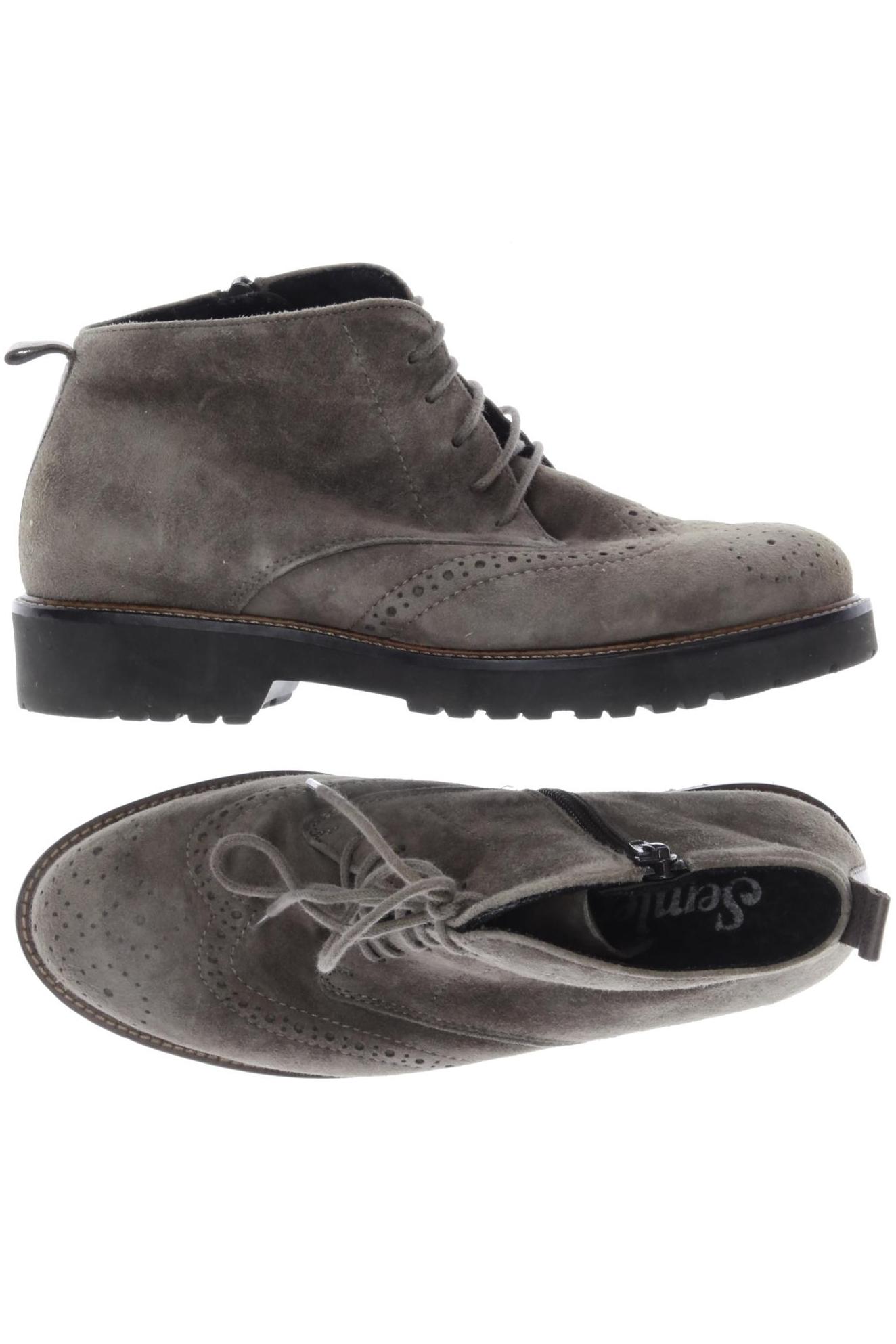 

Semler Damen Stiefelette, grau, Gr. 3.5
