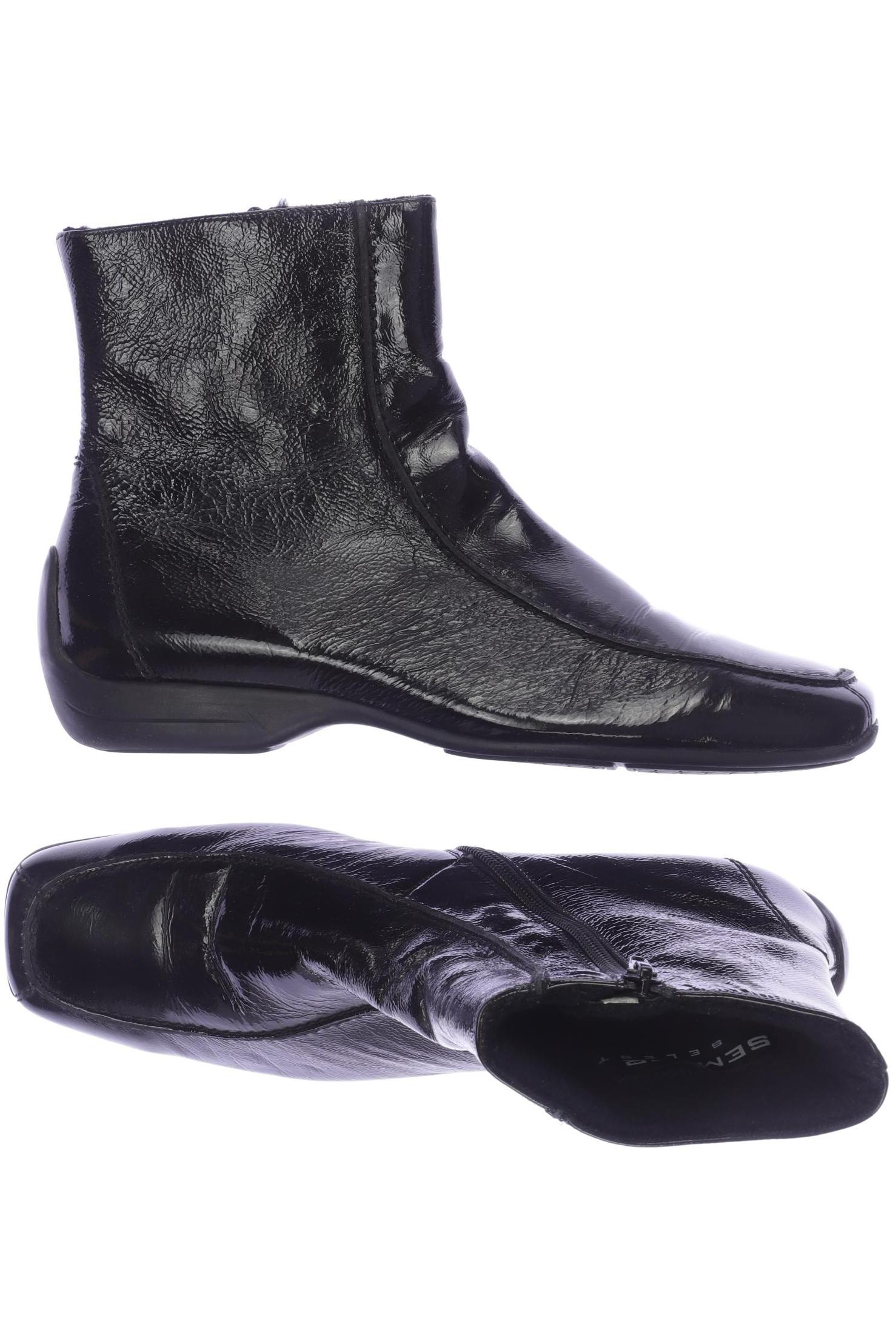 

Semler Damen Stiefelette, schwarz
