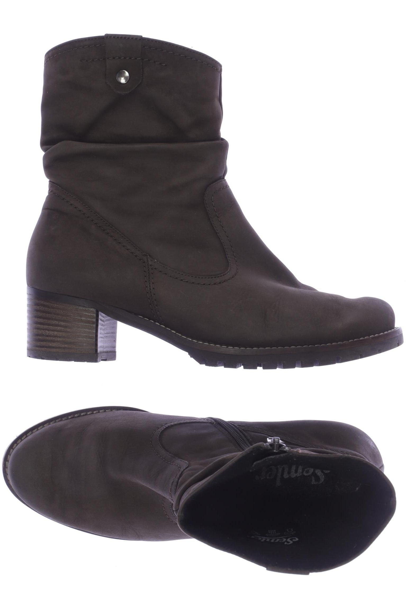 

Semler Damen Stiefelette, braun, Gr. 4.5