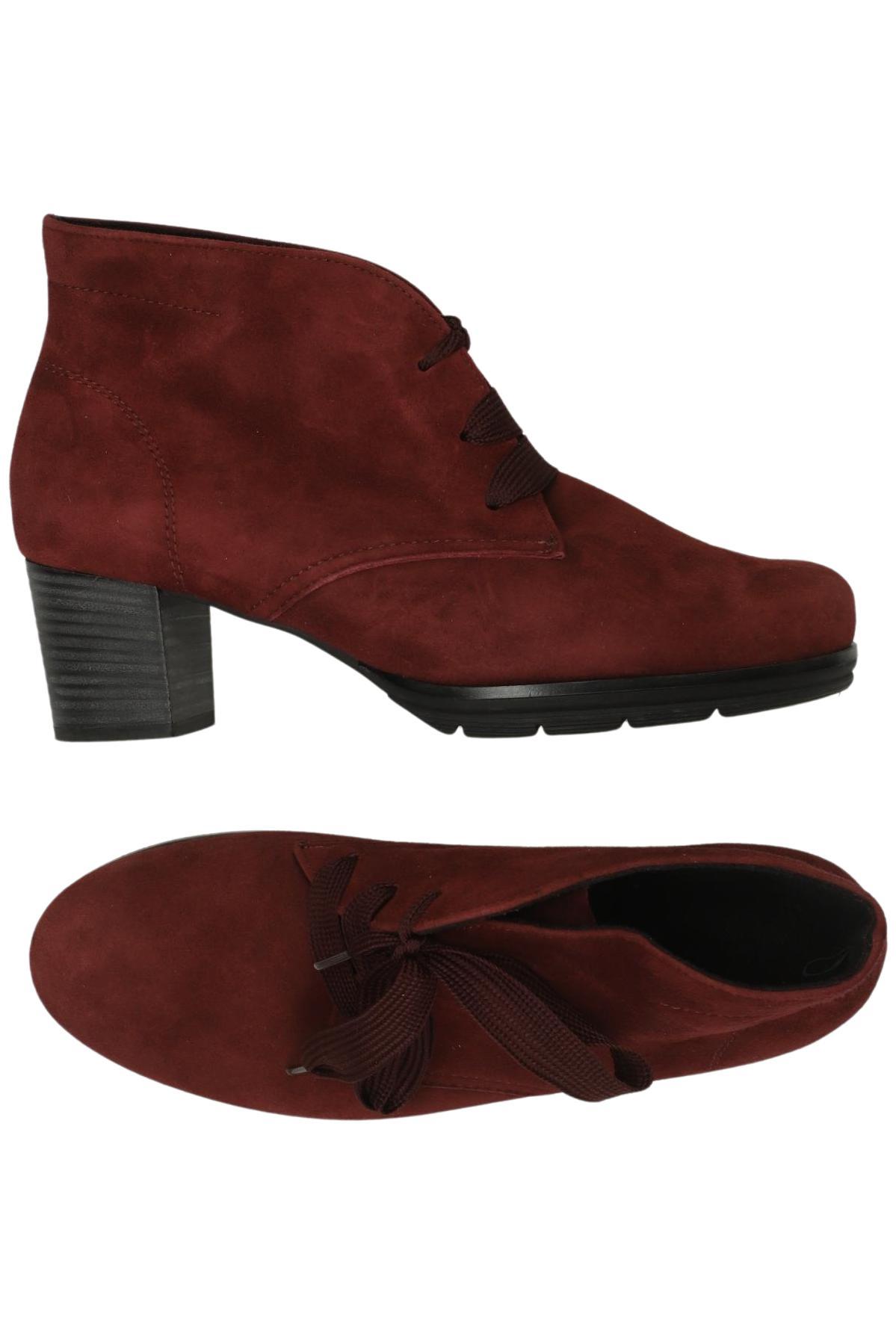 

Semler Damen Stiefelette, bordeaux, Gr. 4.5