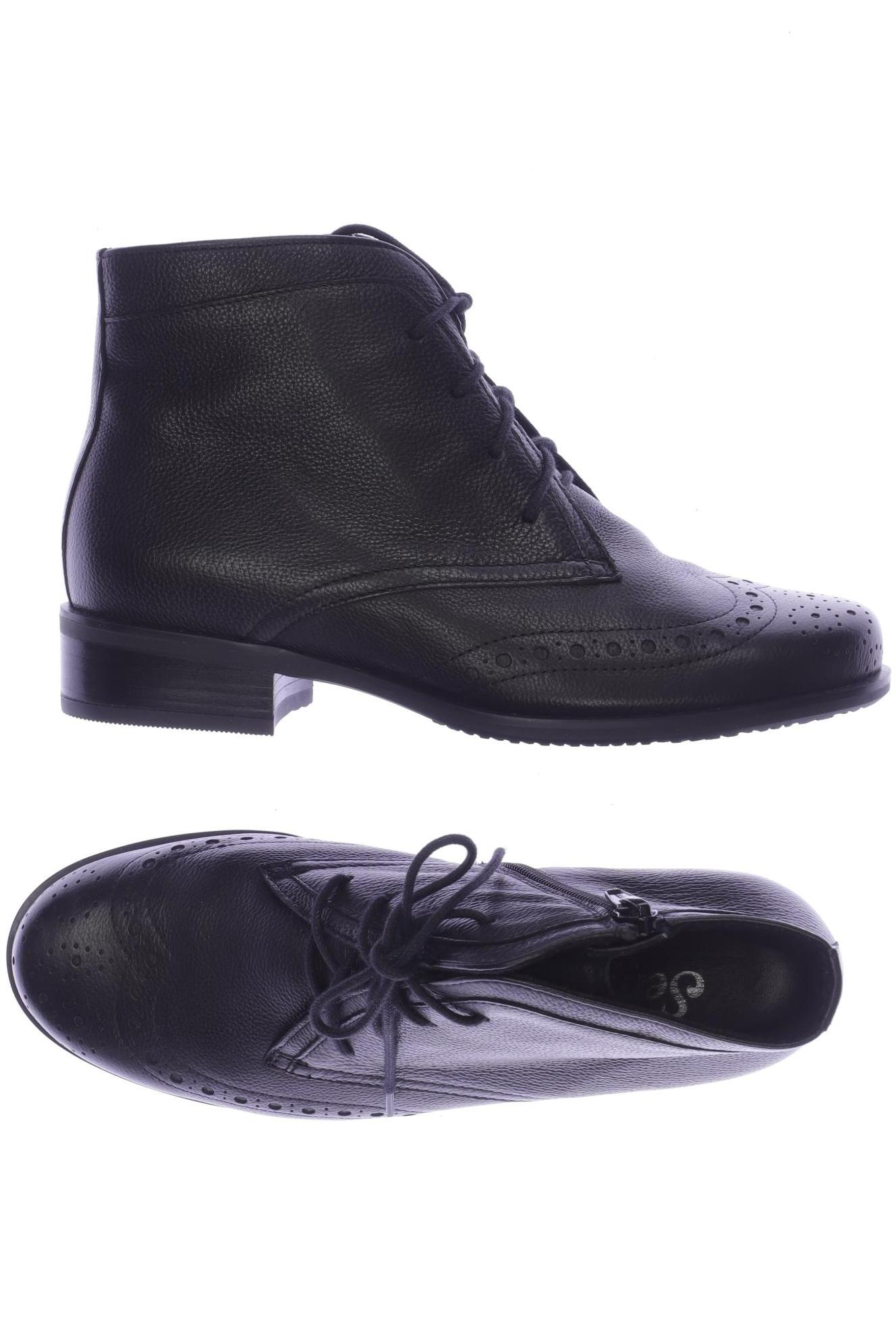 

Semler Damen Stiefelette, schwarz